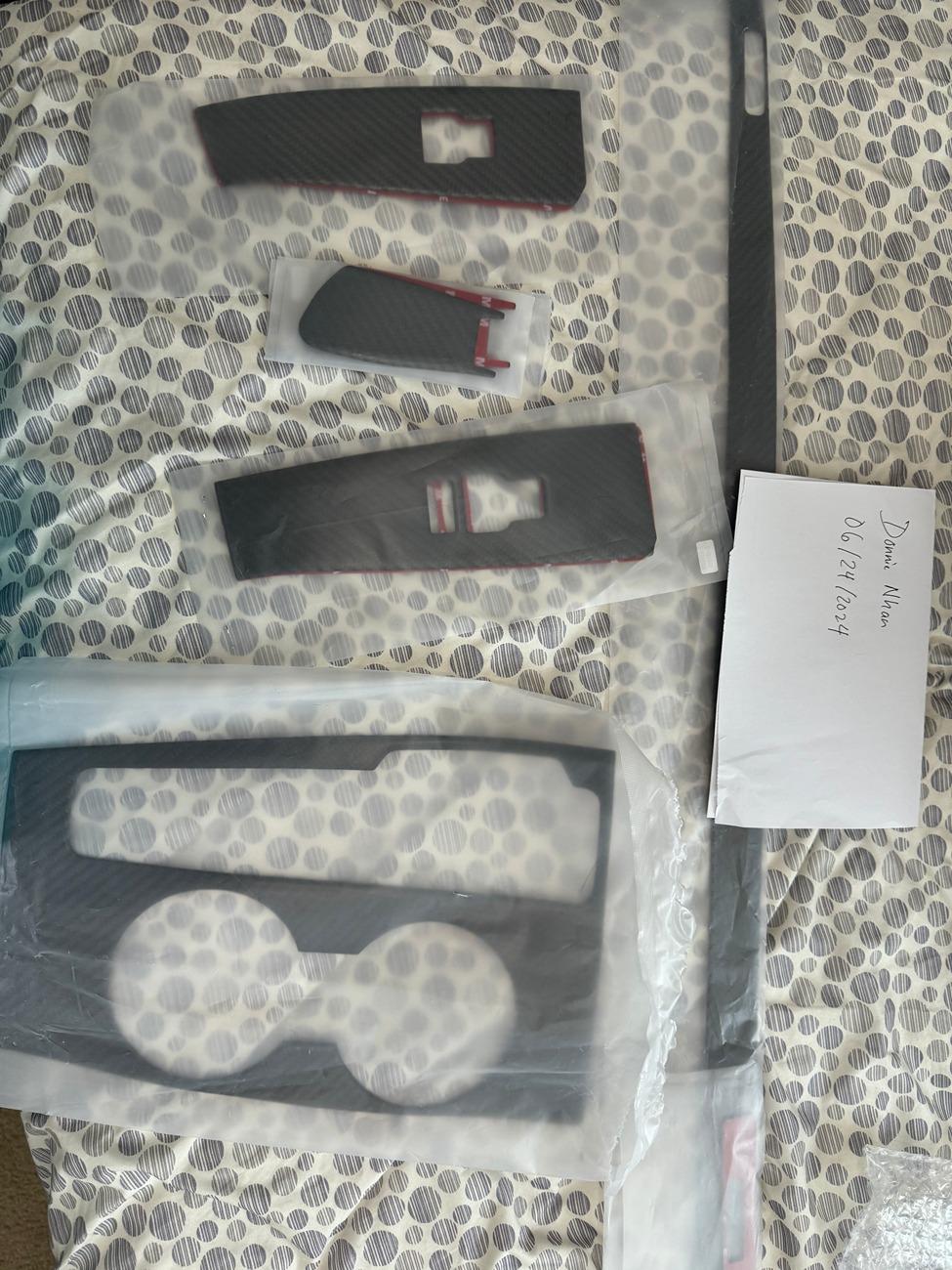 11th Gen Honda Civic FS: Carbon Fiber Interior Trim Pieces (From SynthCarbon) CF Interior Pieces.JPG