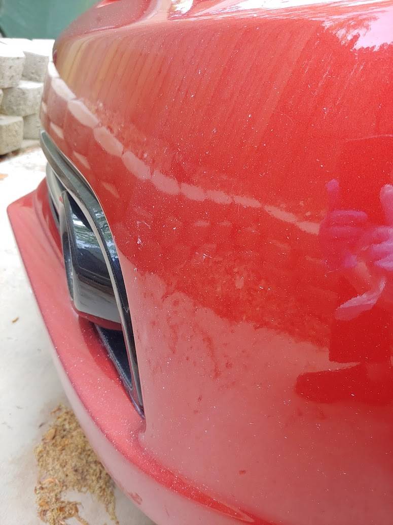 11th Gen Honda Civic Type R Paint Issues chipsbefore