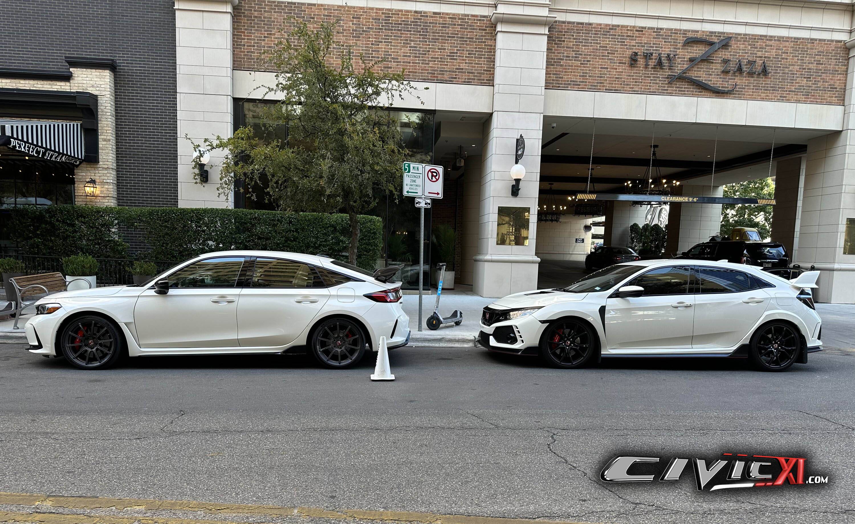 11th Gen Honda Civic Official CHAMPIONSHIP WHITE FL5 Type R Photos Thread Civic Type R FL5 vs FK8 2