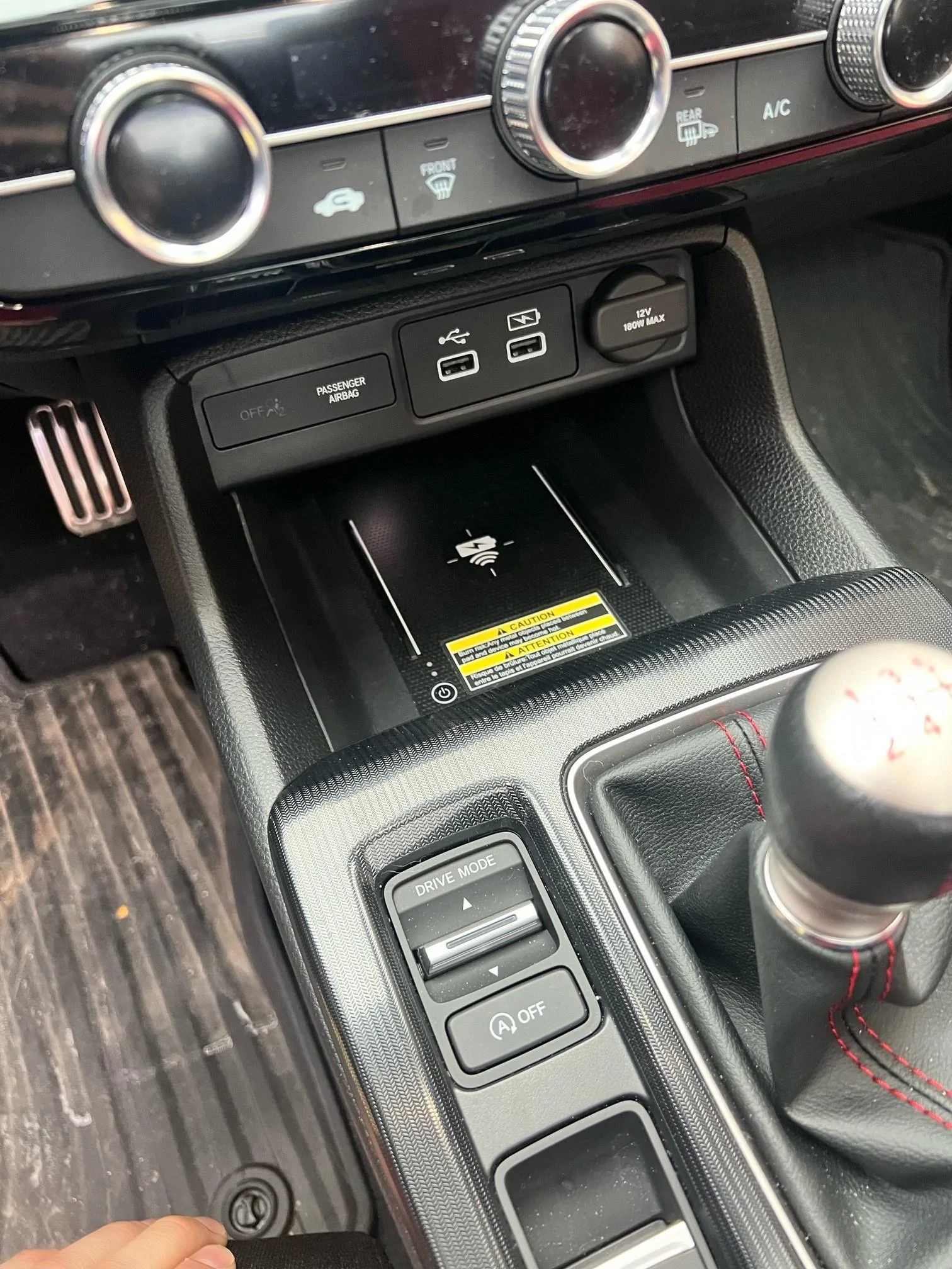 11th Gen Honda Civic Wireless Car Charger OEM USA vs CANADA - Swap? How to, and where I am at today (1-29-24) CIVIC