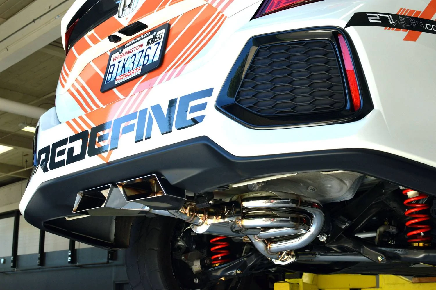 11th Gen Honda Civic 27WON SI sedan exhaust feedback civic-x-si-exhaust-system