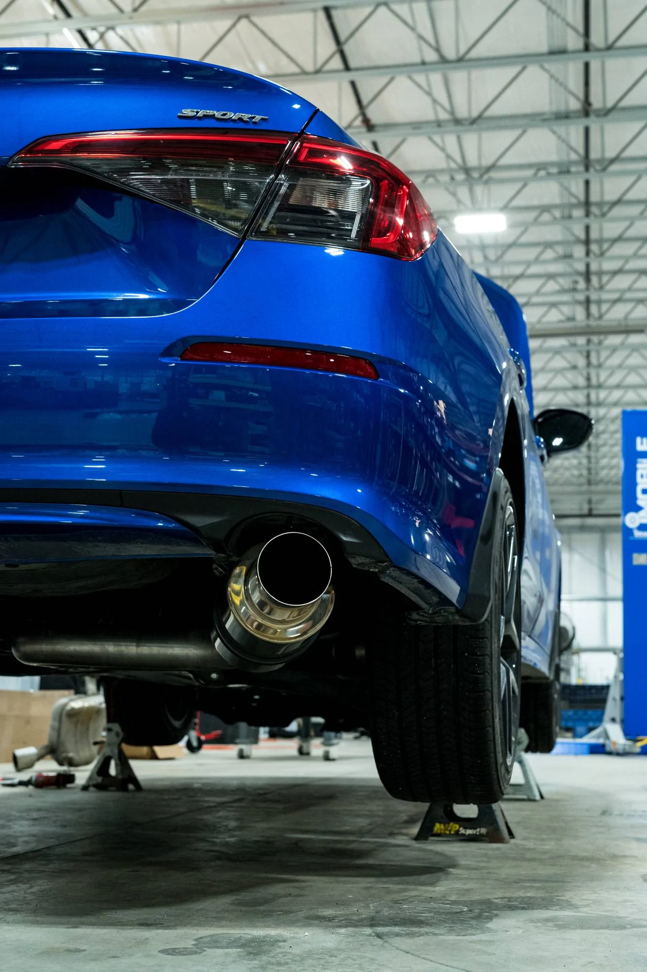 11th Gen Honda Civic PRL Motorsports N1 Exhaust System Development for the 11th Gen Civic Civic_Exhaust_Single-2