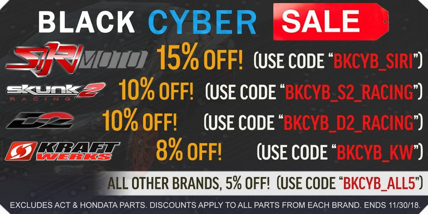 11th Gen Honda Civic 2018 Black Friday Week / Cyber Week Sale is ON! content-header-welcome-black-cyber-sal