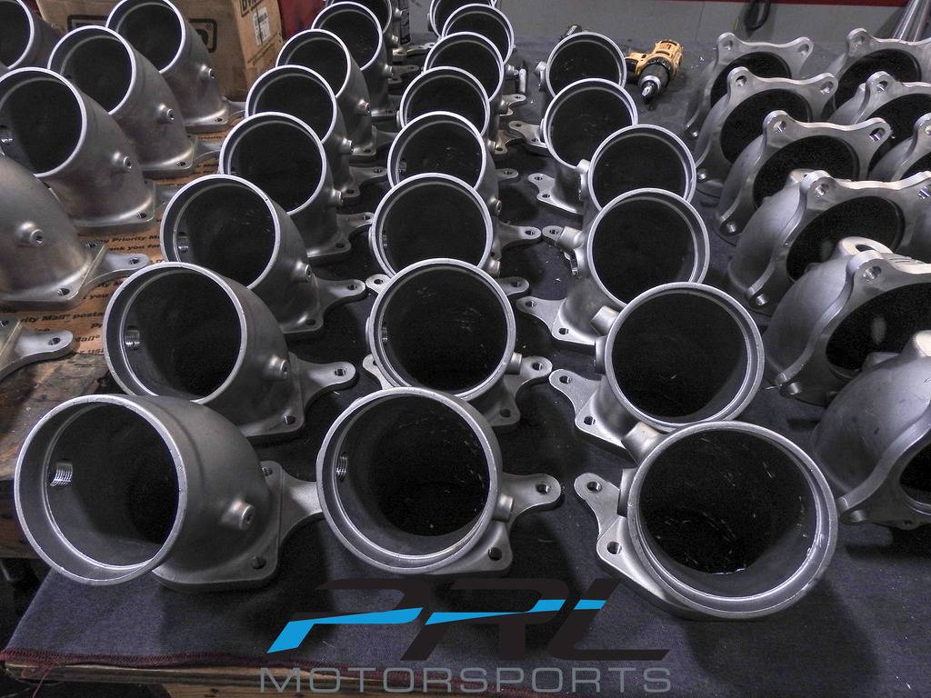 11th Gen Honda Civic PRL Motorsports FK8 Downpipe Development & Pre-Order CTR%20Dp%20Cast%20ends%20on%20table_zpsm5s8zcvr