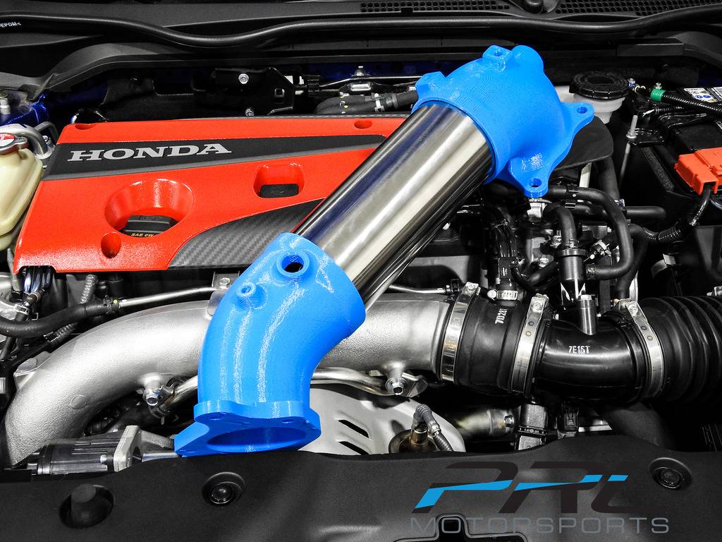 11th Gen Honda Civic PRL Motorsports FK8 Downpipe Development & Pre-Order CTR%20DP%20on%20Engine_zpsed7bslwd