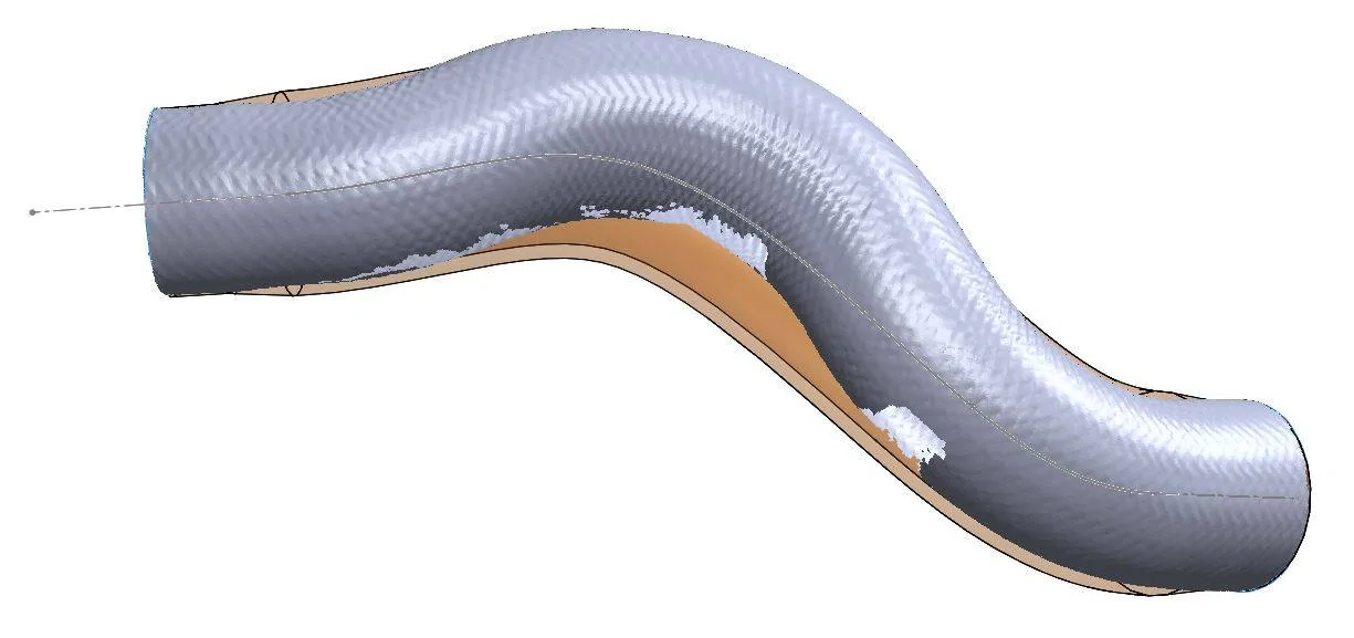 11th Gen Honda Civic FK8 Performance Boost Tubes - 27WON ctr-silicone-boost-tube-cold