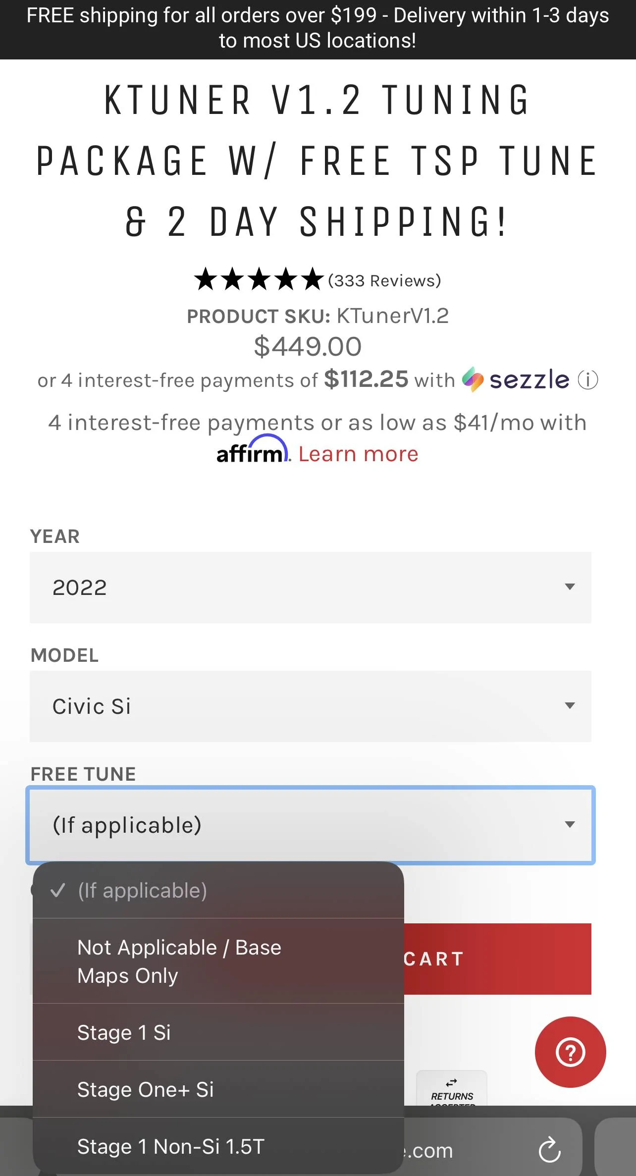 11th Gen Honda Civic Which option to select when purchasing a tune? D4AF9156-BE46-4DCC-A432-B5A815A31362