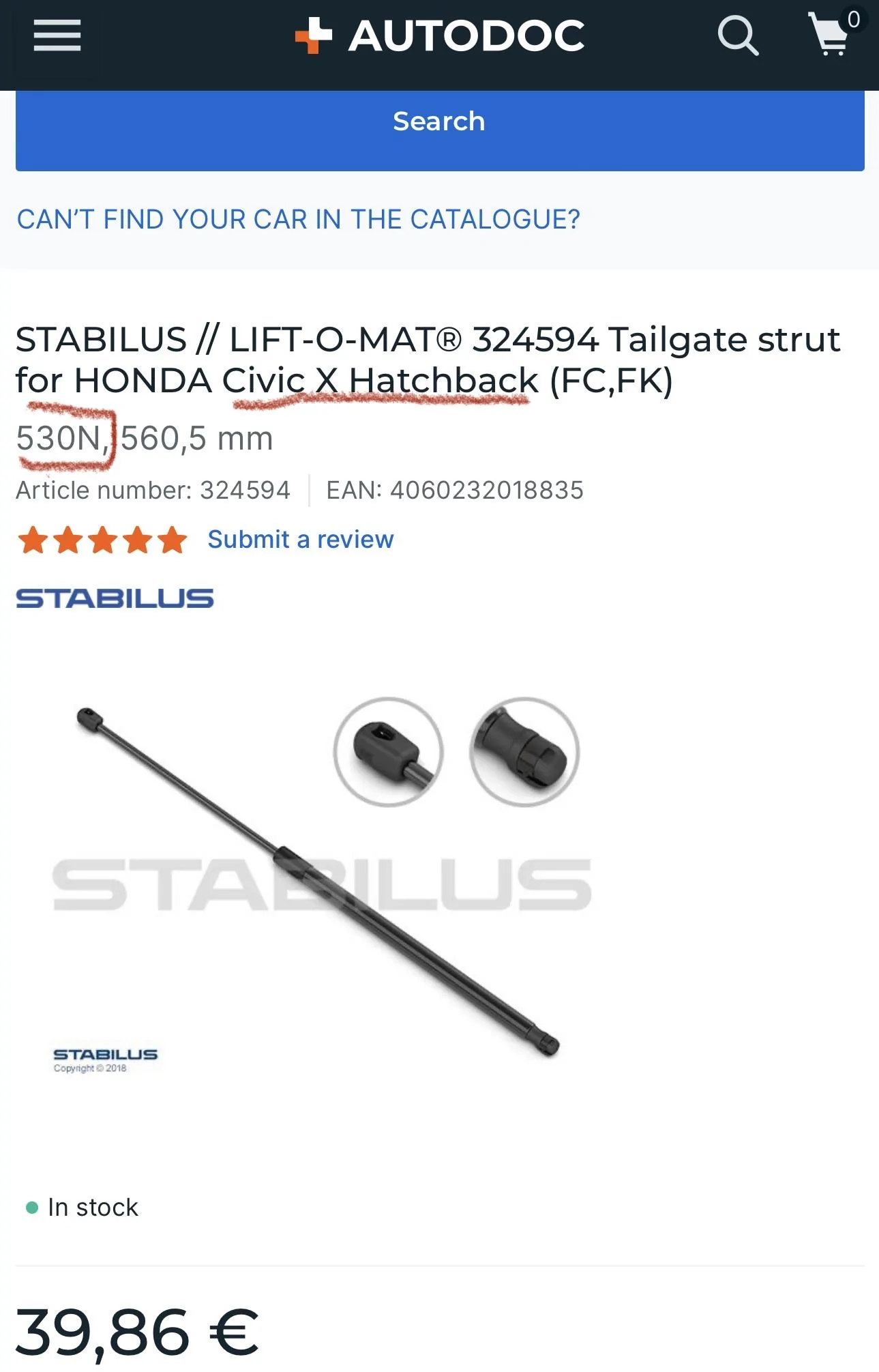 11th Gen Honda Civic Weak hatch struts DE92CDFA-D77C-4FE6-8F1C-4DAB0E040556