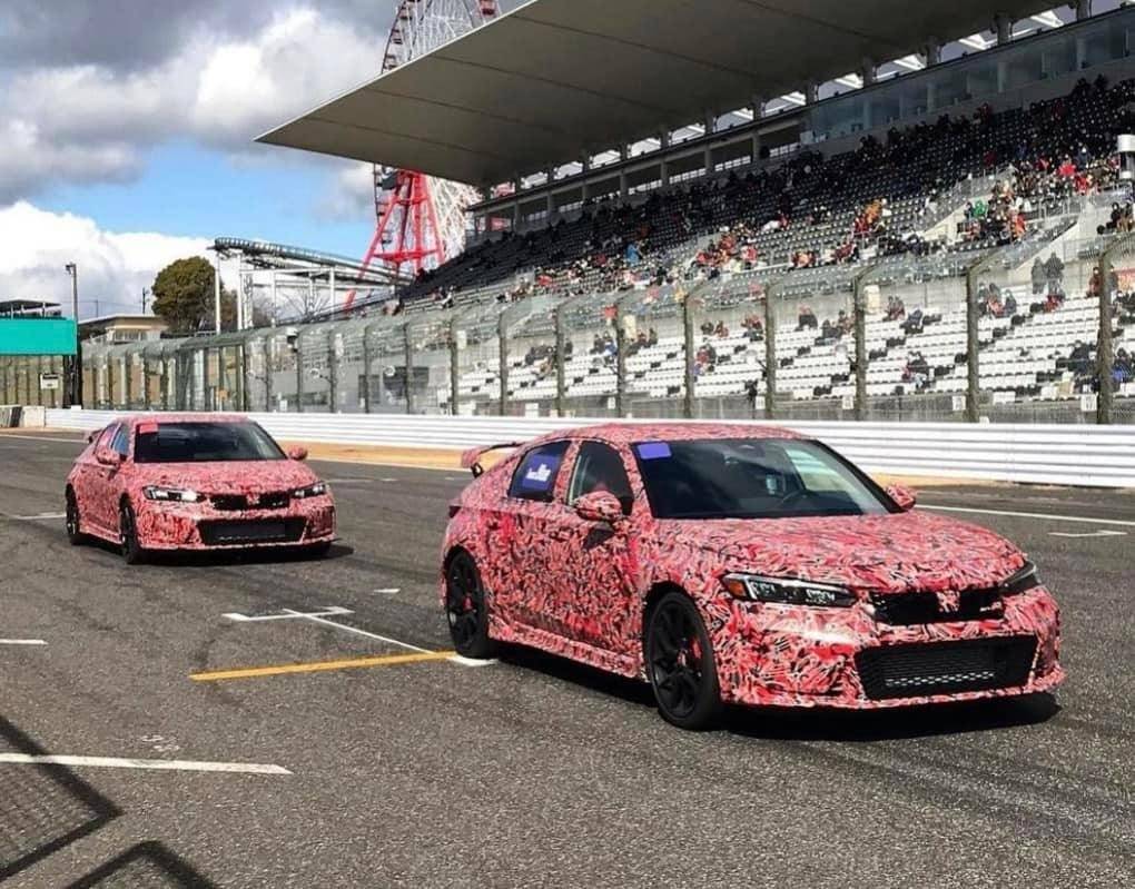 11th Gen Honda Civic Video: 2023 Civic Type R's in action @ Honda "Thanks Day" in Japan download