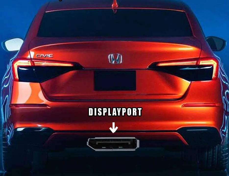 11th Gen Honda Civic 2022 Civic Sedan Aegean Blue Metallic Spotted in Honda HQ Parking Lot. dp11