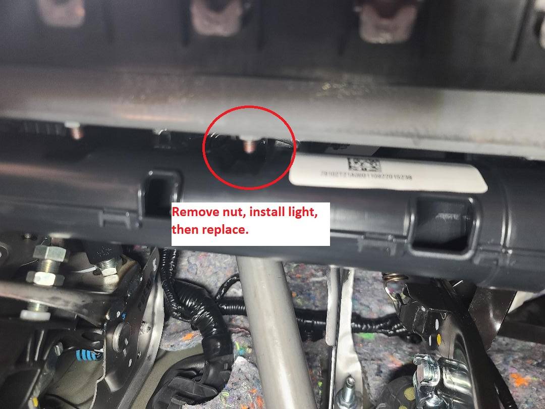 11th Gen Honda Civic Dash illumination kit (subaru) install on 2022 Civic. DIY ds mounting loc