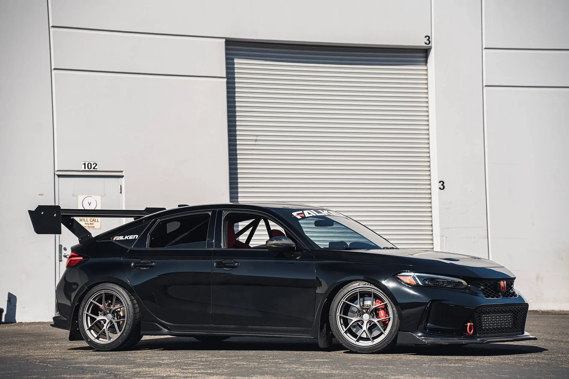 11th Gen Honda Civic Titan7 T-S5 Wheels (18x9.5 +45) w/ Falken RT615K+ Tires dsc02066