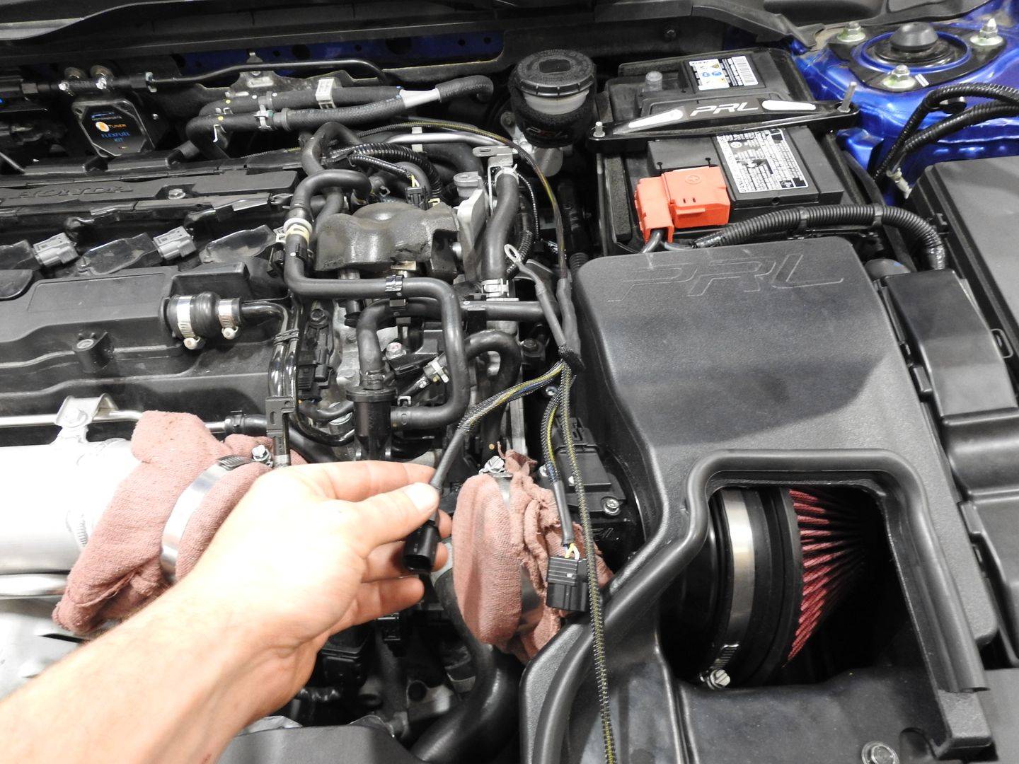 11th Gen Honda Civic PRL Motorsports 2017+ Honda Civic Type-R FK8 Plug ‘N Play Flex Fuel Kit Install Guide DSCN7681_zpsmwiu3sst