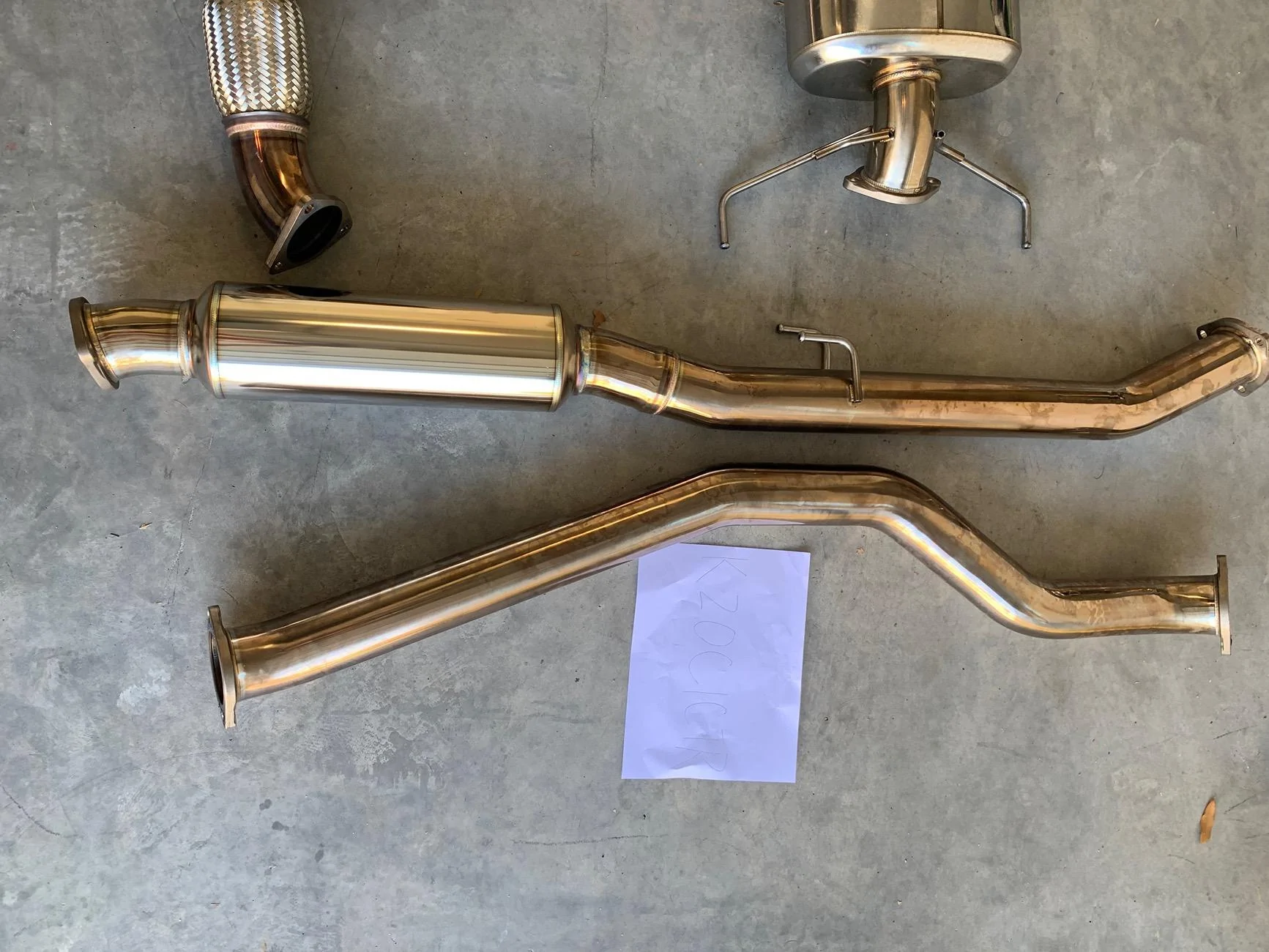 11th Gen Honda Civic (SOLD) Remark Stainless Steel Exhaust Dual Tips E2E33555-6E44-4CE5-B4AC-C28FC6FFC50A