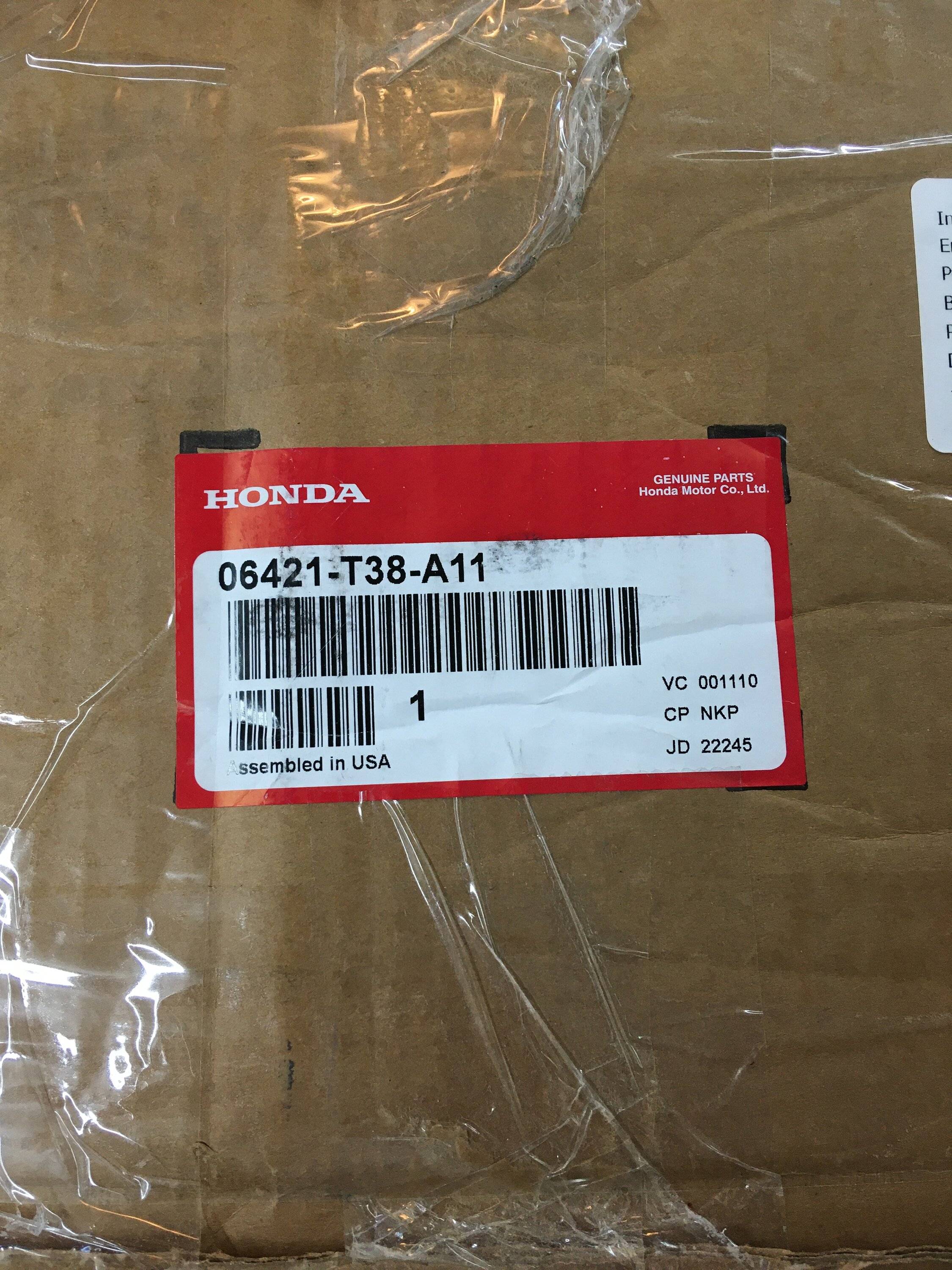 11th Gen Honda Civic Finally here! Most boring parts delivery ever! Civic spare wheel kit EA2306EF-F321-4DA6-81EC-42B869315D35