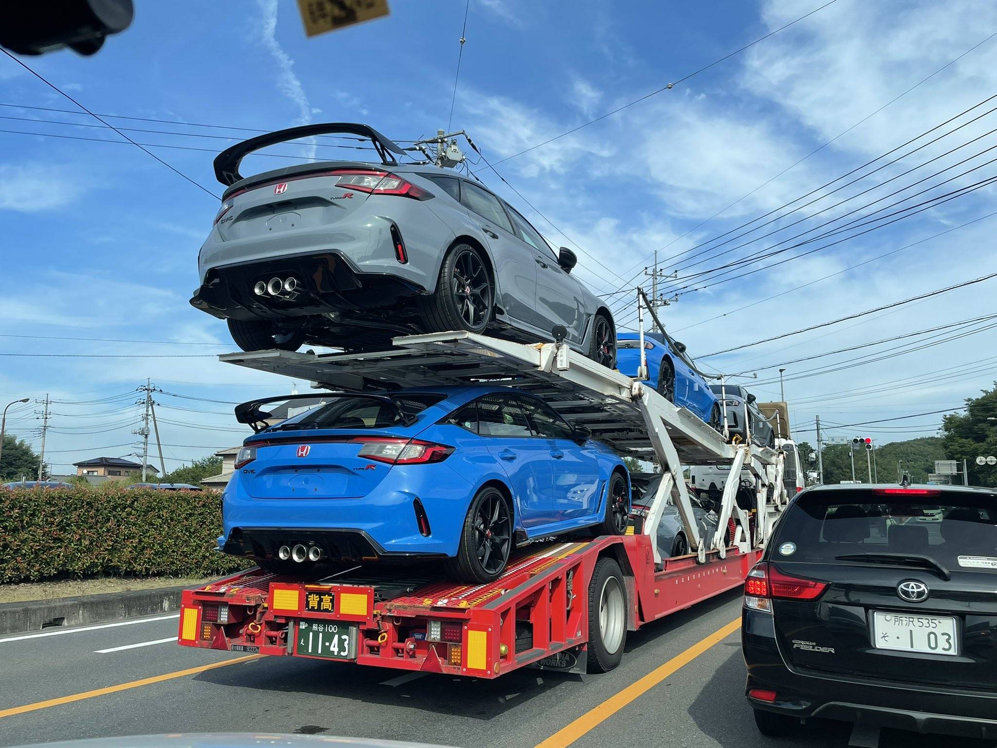 11th Gen Honda Civic Looks like US Civic Type R FL5 versions are on their way to shipping... EE738E00-E01C-44ED-957F-339269CAF110