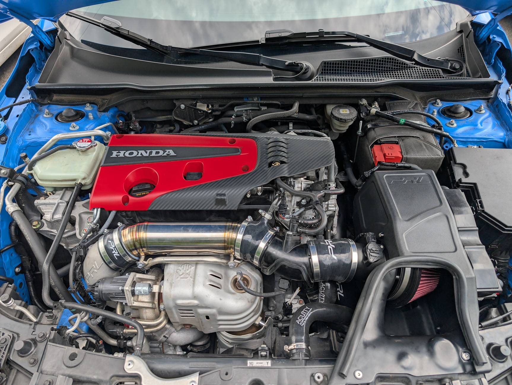 11th Gen Honda Civic Necro's FL5 {Rem} Build Page (Ongoing) Engin Bay as of 6_3_2025