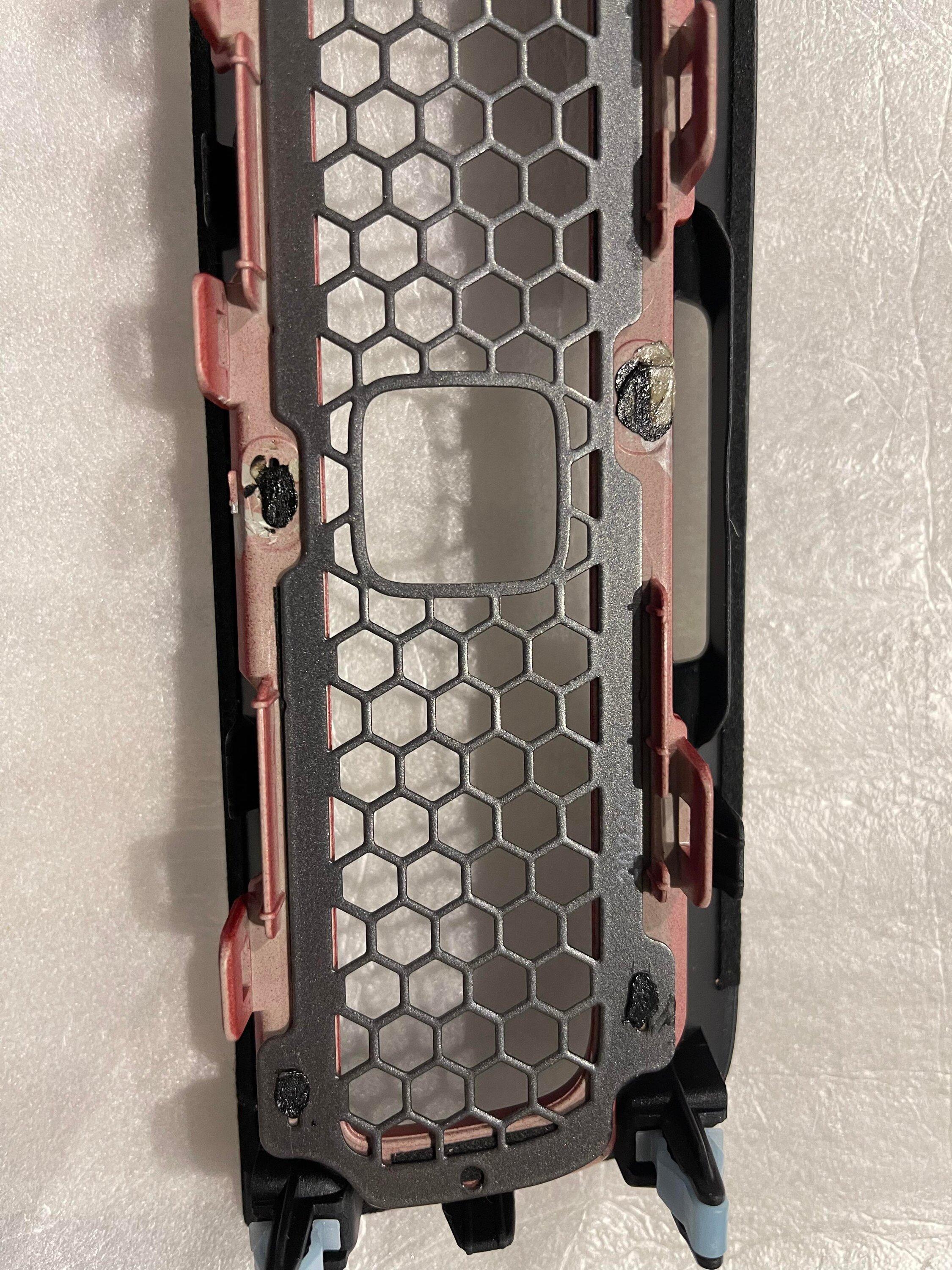 11th Gen Honda Civic Frankenstein A/C vent trim update with Si Red Trim Ring FL5 AC vent Si swap 5