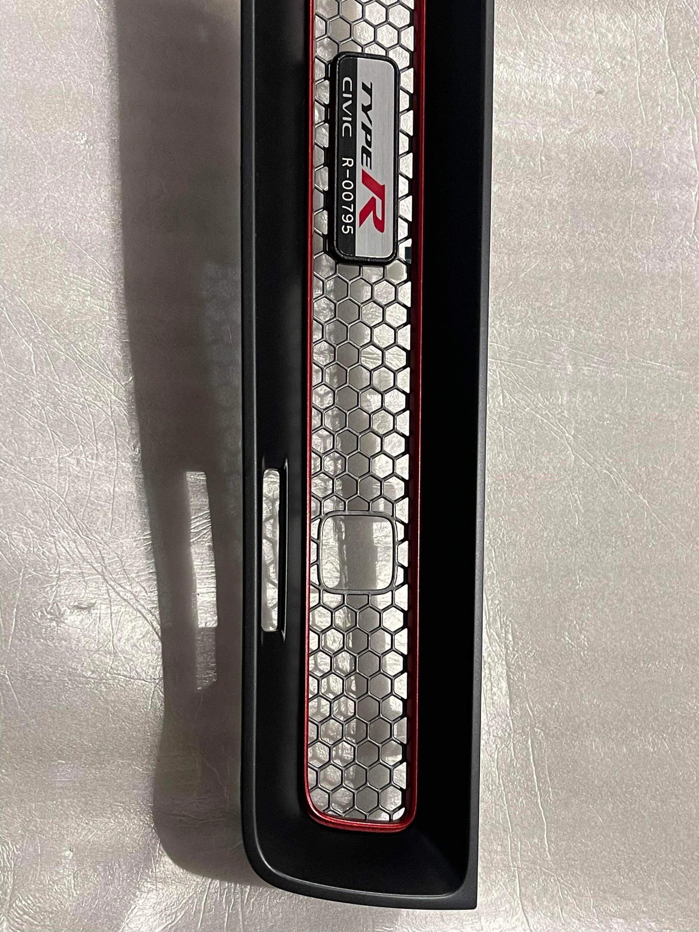 11th Gen Honda Civic Frankenstein A/C vent trim update with Si Red Trim Ring FL5 AC vent Si swap 7