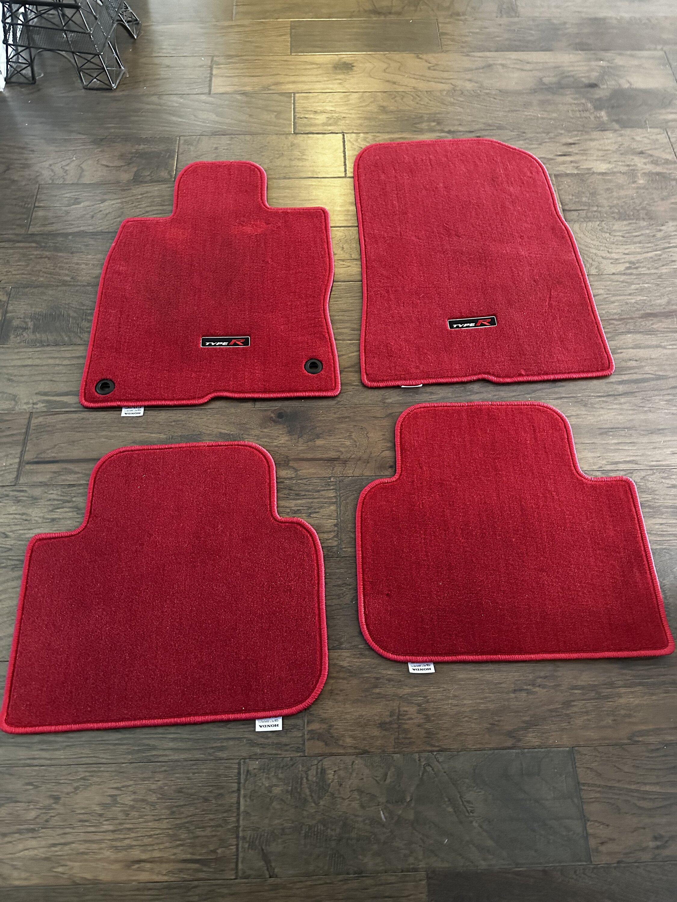 11th Gen Honda Civic FK8 floor mats fit in FL5 (photos) fl5-floormats-usdm-83600-T60-A01ZA-001