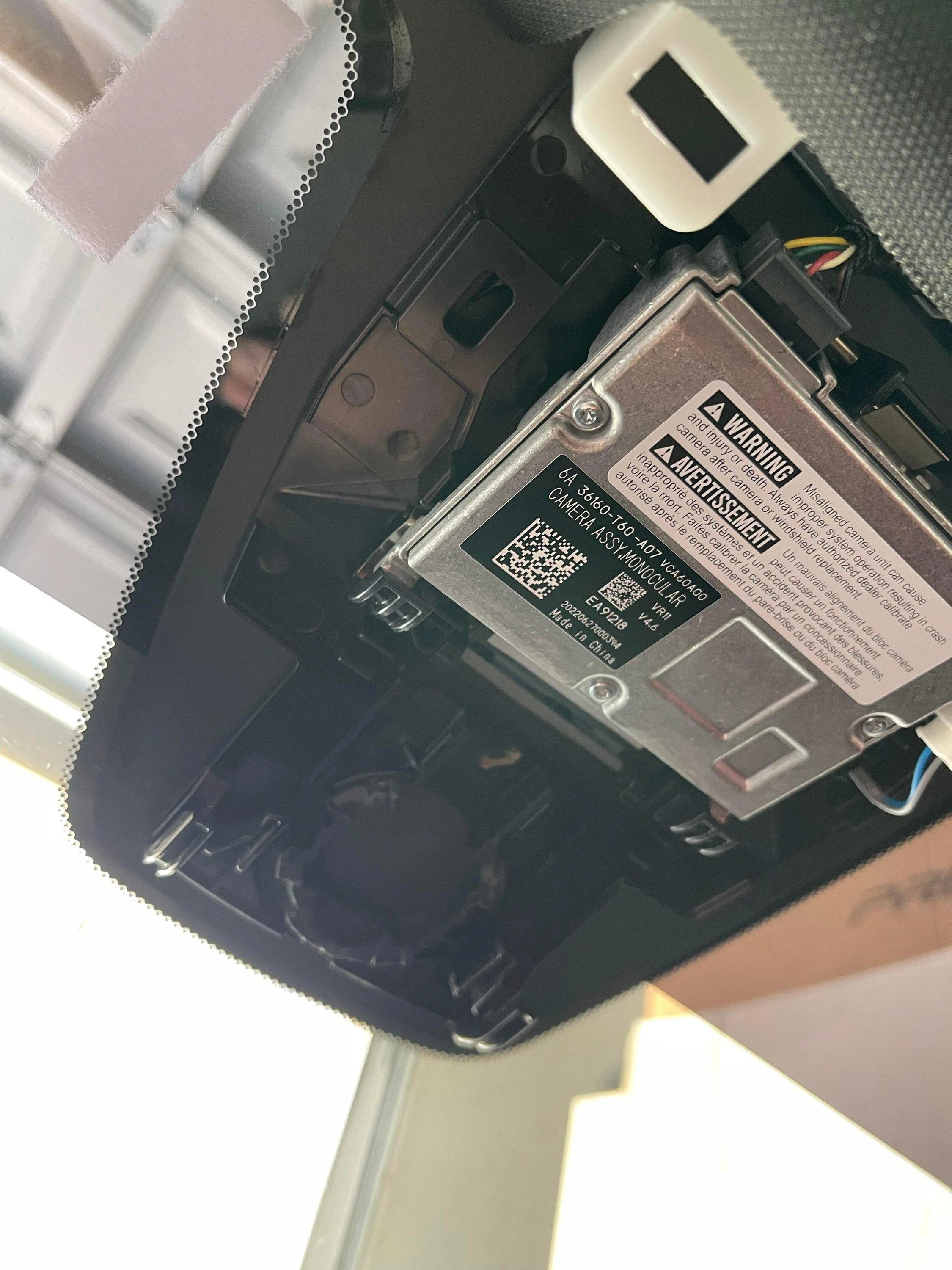 11th Gen Honda Civic Plug and Play Homelink Mirror for FL5 -- 1 Hr Install fl5-home-link-5-jpg