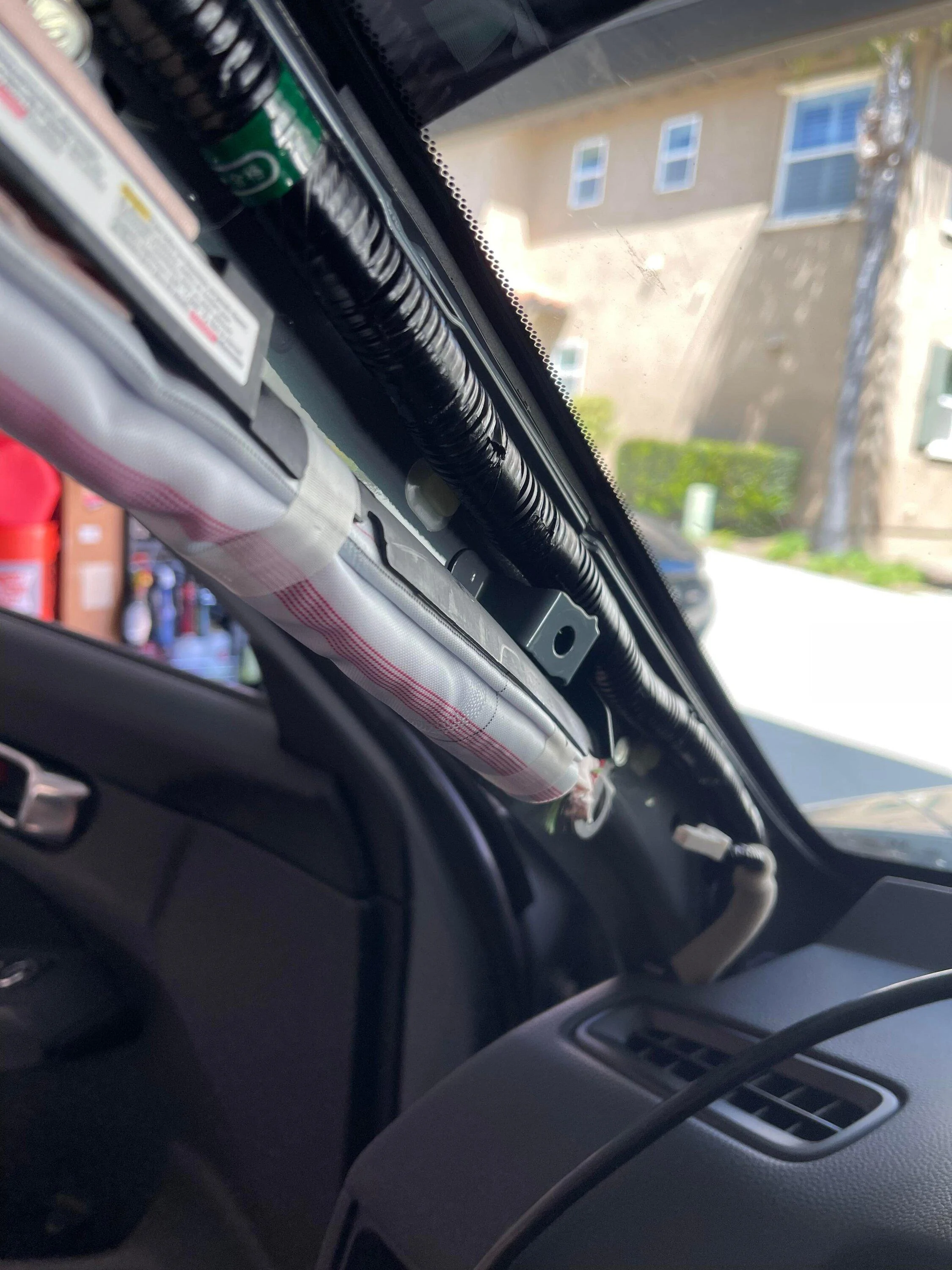 11th Gen Honda Civic Plug and Play Homelink Mirror for FL5 -- 1 Hr Install fl5-home-link-8-jpg