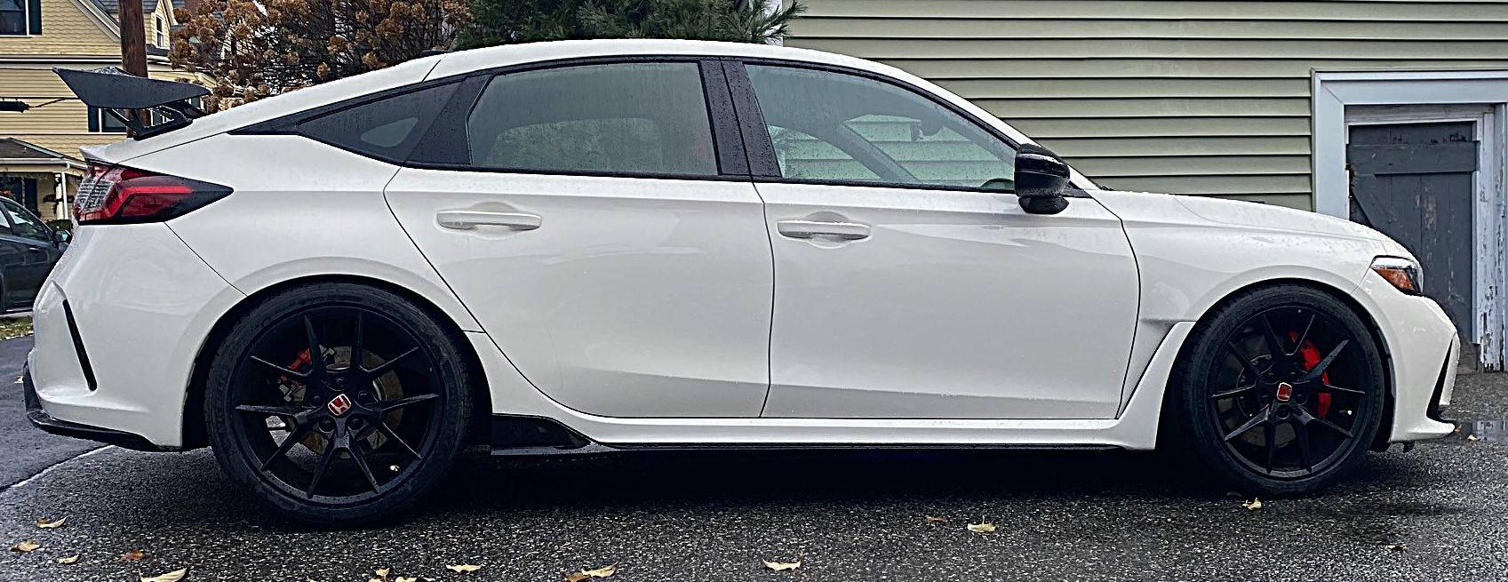 11th Gen Honda Civic FL5 Lowering Springs FL5 Side Profile