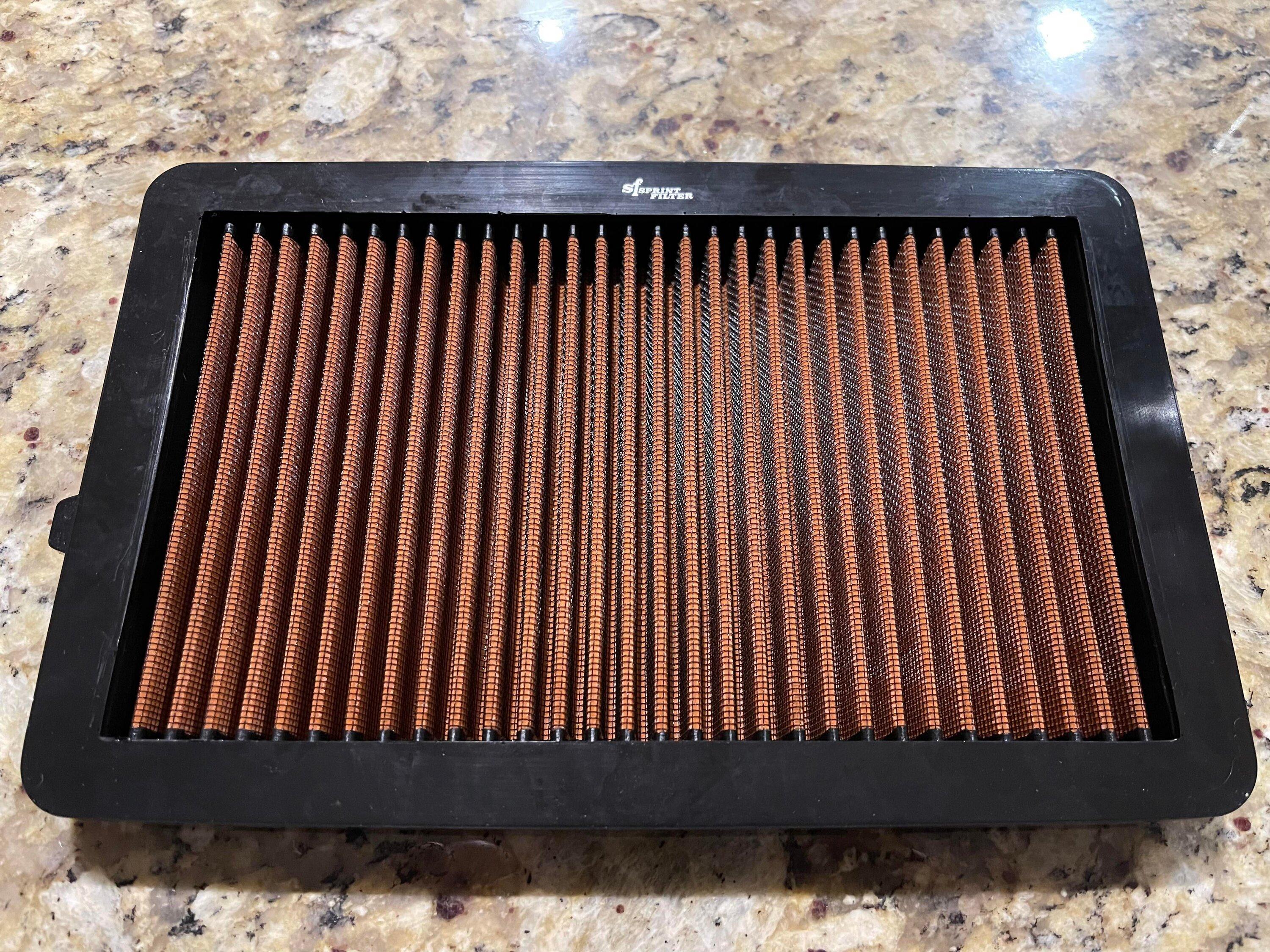 11th Gen Honda Civic Drop in K&N filter available for FL5 FL5 Sprint Filter front