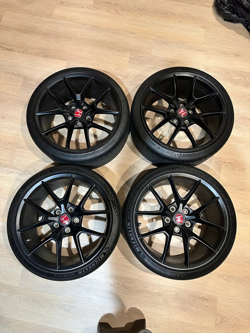 11th Gen Honda Civic [SOLD] FL5 OEM Honda Civic Type R Wheels + Tires Set fl5 wheels 1