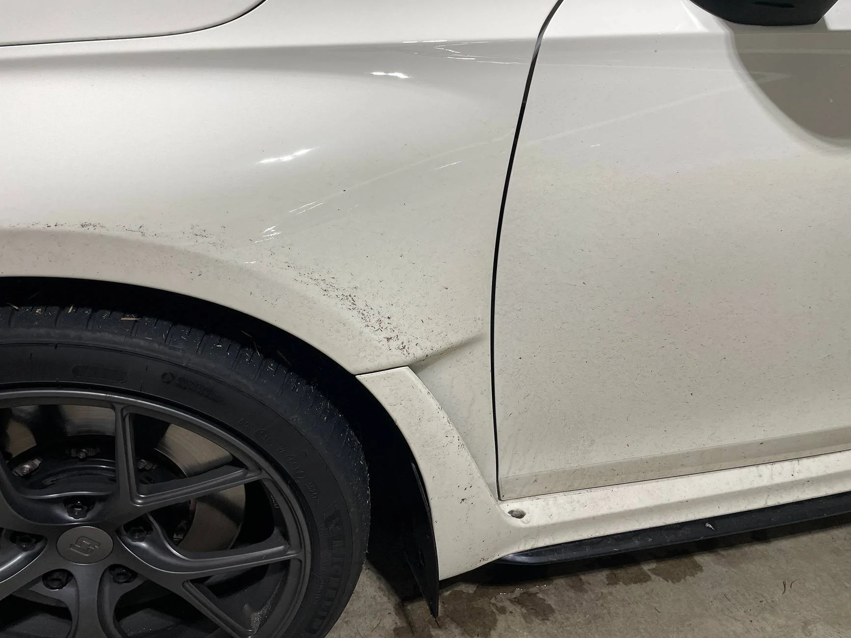 11th Gen Honda Civic Winter Driving? Get Rock/Mudguards front fender