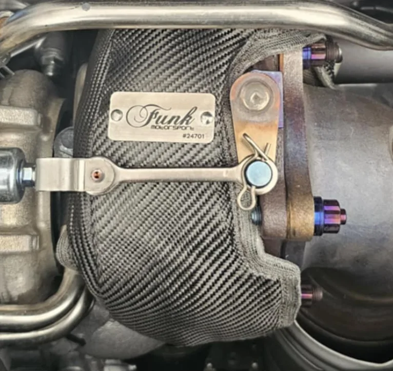 11th Gen Honda Civic FS: Funk Carbon Fiber Turbo Blanket for Civic Type R FL5 ($215) funkblanketde51