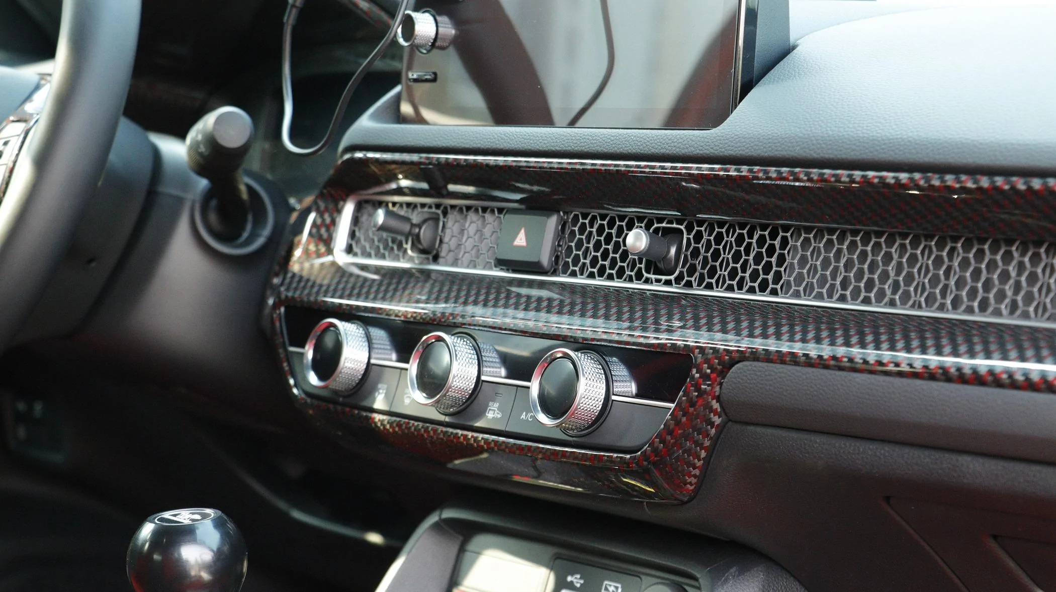 11th Gen Honda Civic Real carbon fiber parts-FL5 gee-4