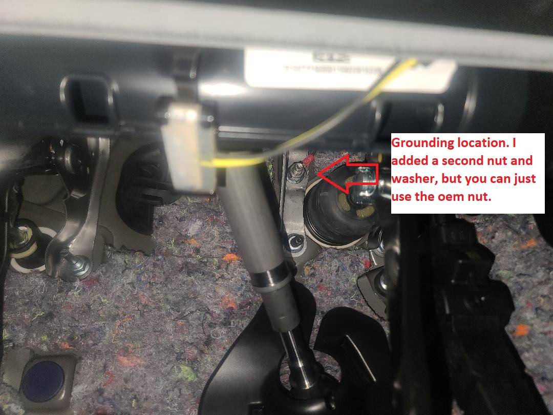 11th Gen Honda Civic Dash illumination kit (subaru) install on 2022 Civic. DIY ground location