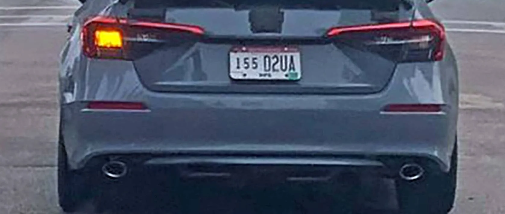 11th Gen Honda Civic 11th gen Civic Si spotted by TFLcar Honda-Civic-Si-rear~2