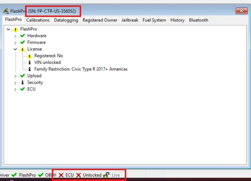 11th Gen Honda Civic FS: Hondata Flashpro (SOLD) hondata_356052_flashpro_screenshot