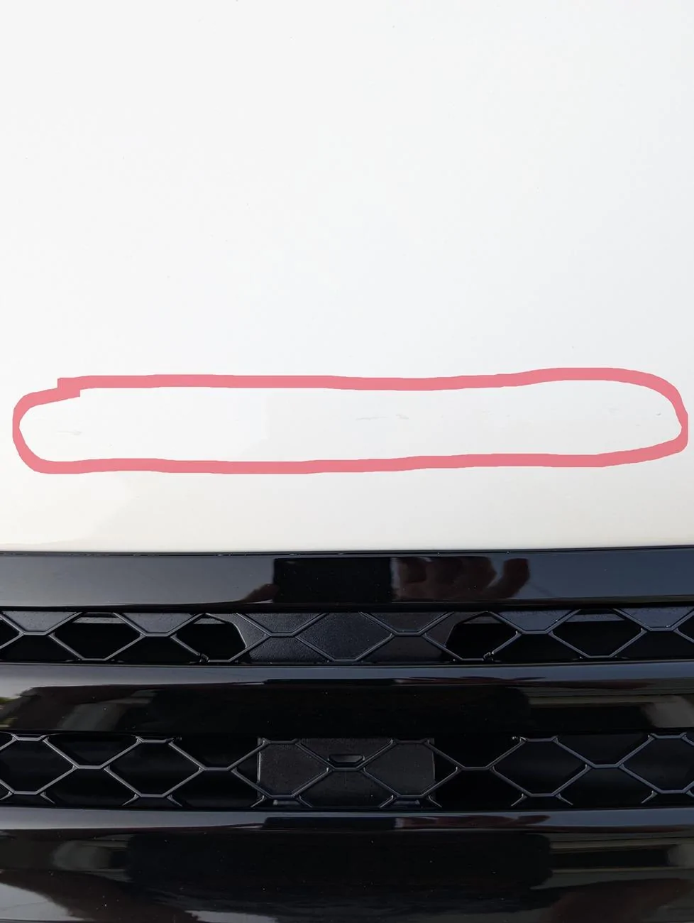 11th Gen Honda Civic New 24 CTR Factory Paint Defect? hood area defect 2