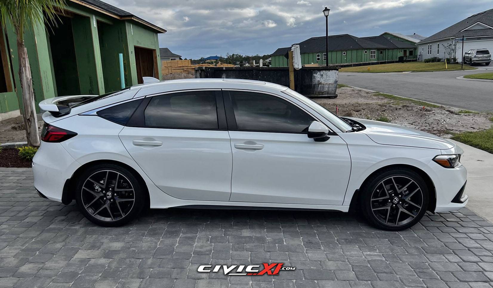 11th Gen Honda Civic Official PLATINUM WHITE 2022+ 11th Gen Civic & Si Thread HPD wing installed on 2022 Civic Hatchback - pics & instructions 2