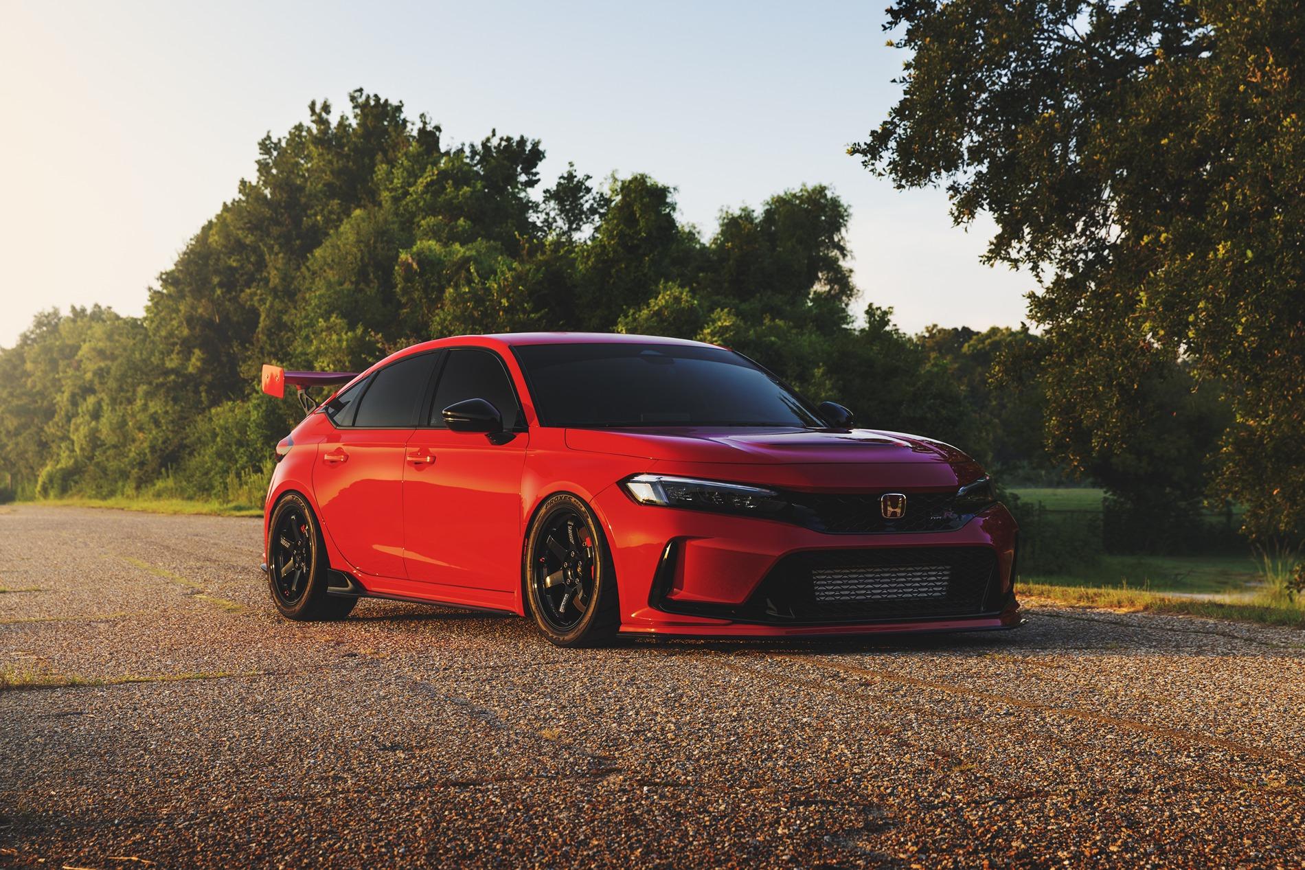 11th Gen Honda Civic My Rallye Red FL5 Build HYB-FL5-Aug-001