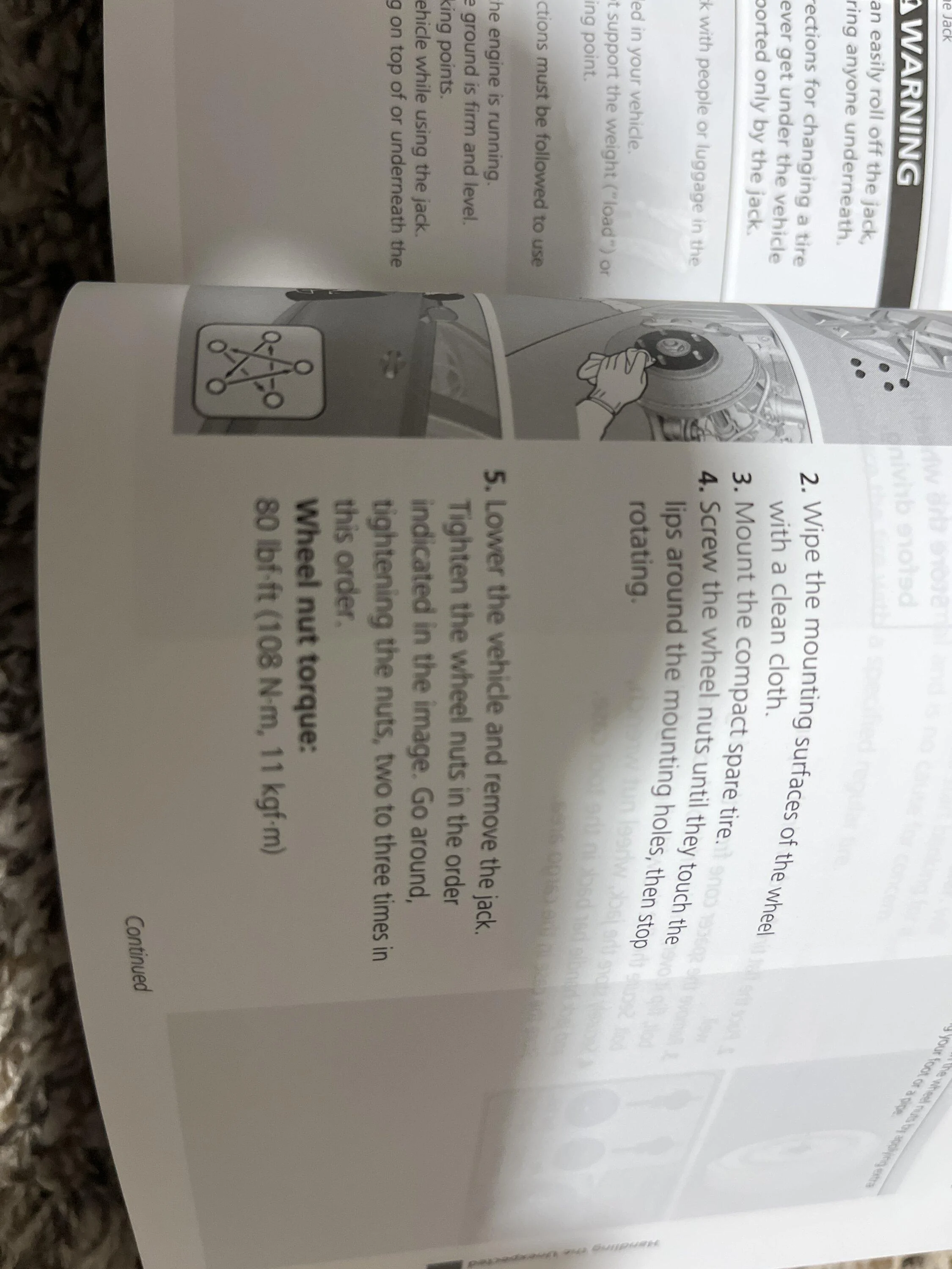 11th Gen Honda Civic Lug Nut Torque for FL5 - Owners Manual Wrong! imag