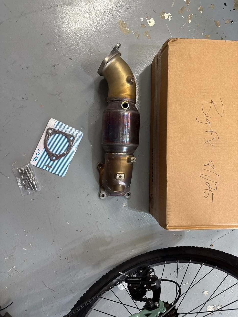 11th Gen Honda Civic SOLDTsp catted downpipe fl5/de5 will ship imag