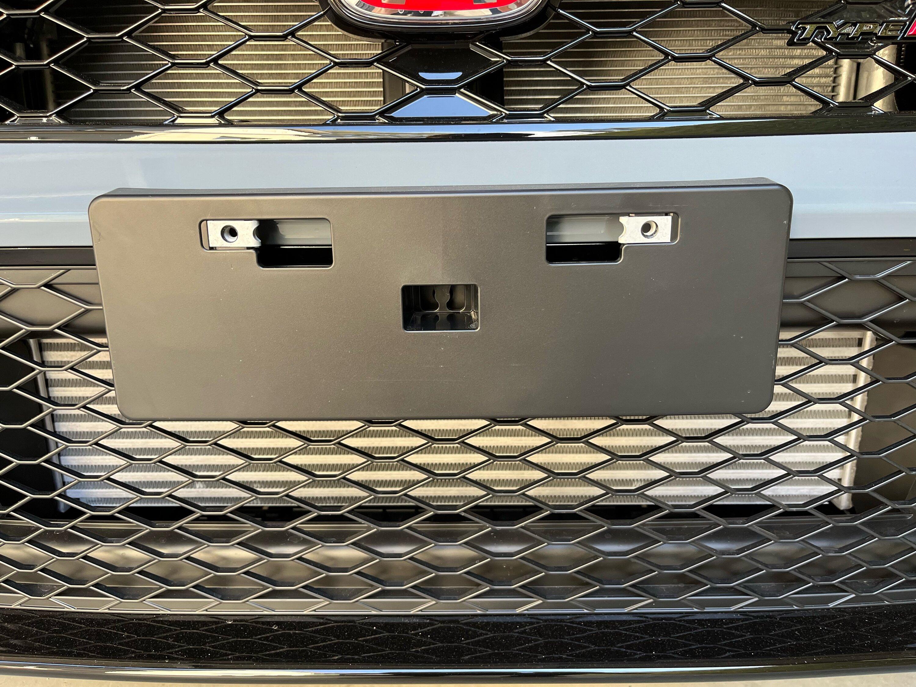 11th Gen Honda Civic remove front license plate bracket? image0 (11)
