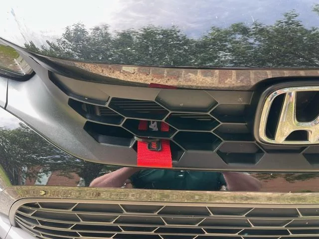 11th Gen Honda Civic Tow Strap Install image0 (5)
