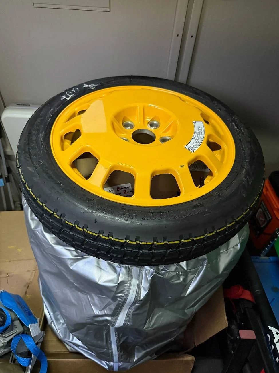 11th Gen Honda Civic Fits FL5 Type R 5x120 (05-12 ACURA RL SPARE TIRE DONUT EMERGENCY SPARE TIRE WHEEL RIM T155/70D17 OEM) $60 image0