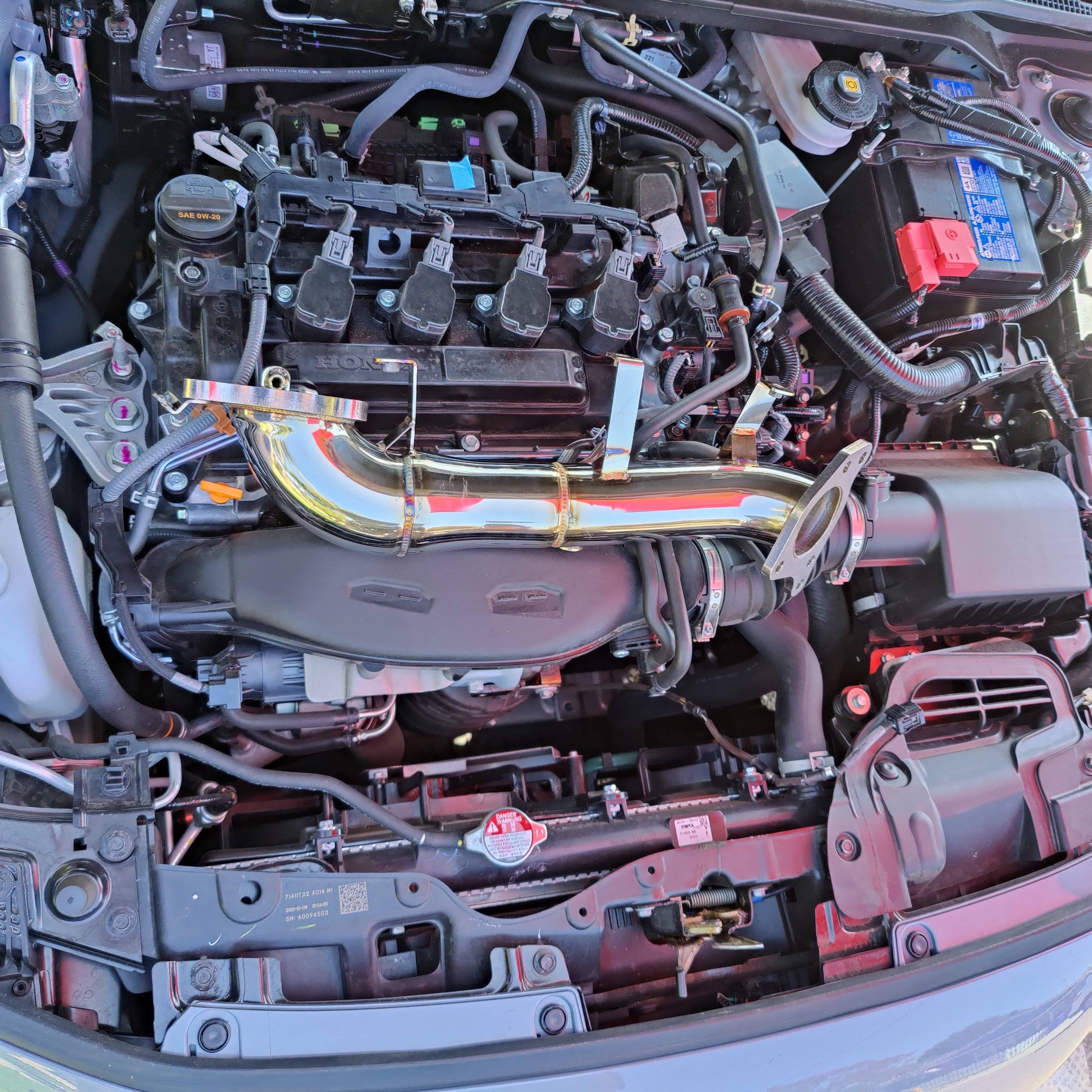 11th Gen Honda Civic Catless downpipe review/test on 1.5T Civic Sport Touring IMG20220701095758