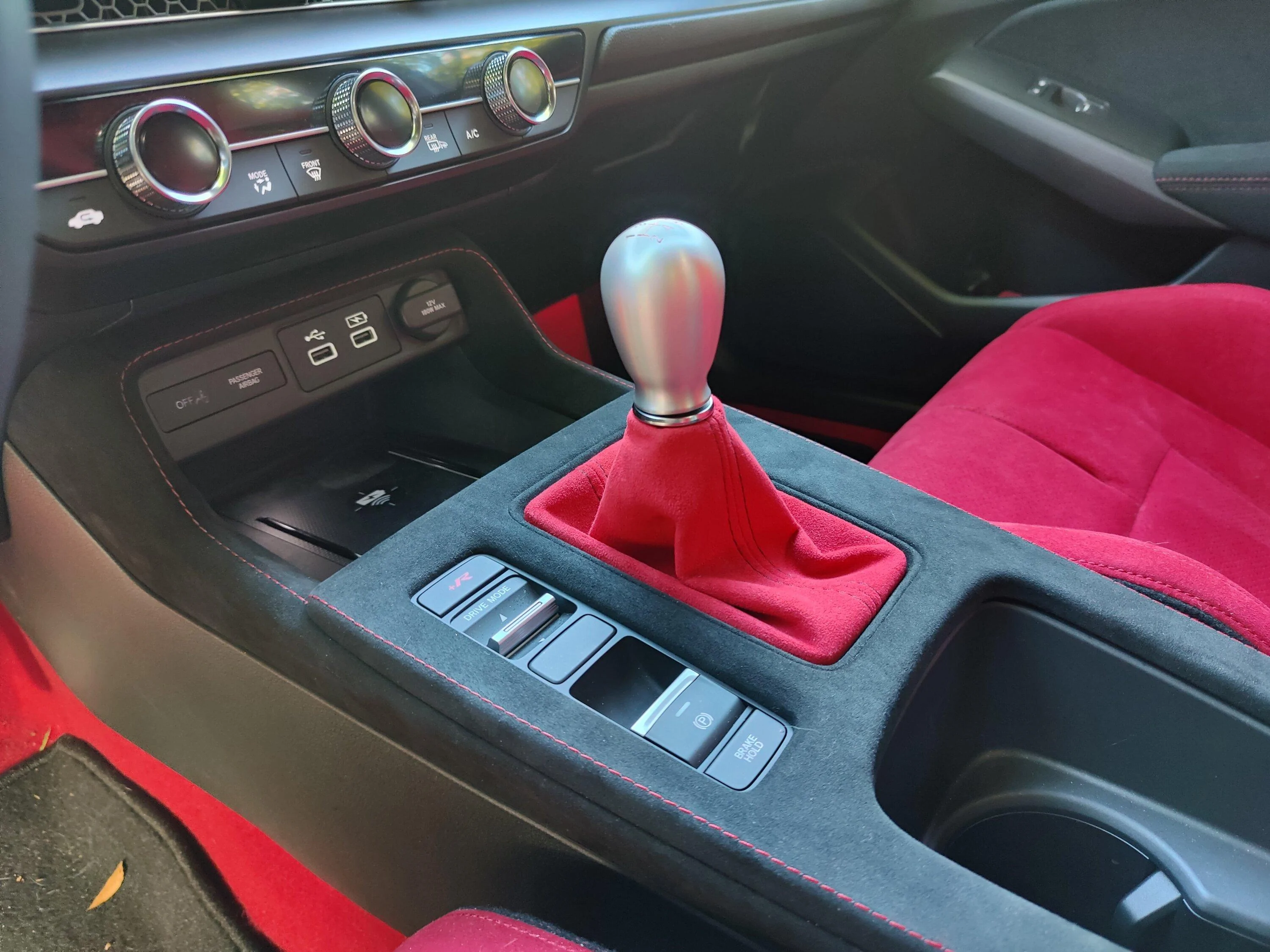 11th Gen Honda Civic Shift Knob installation on FL5R IMG20231116082232