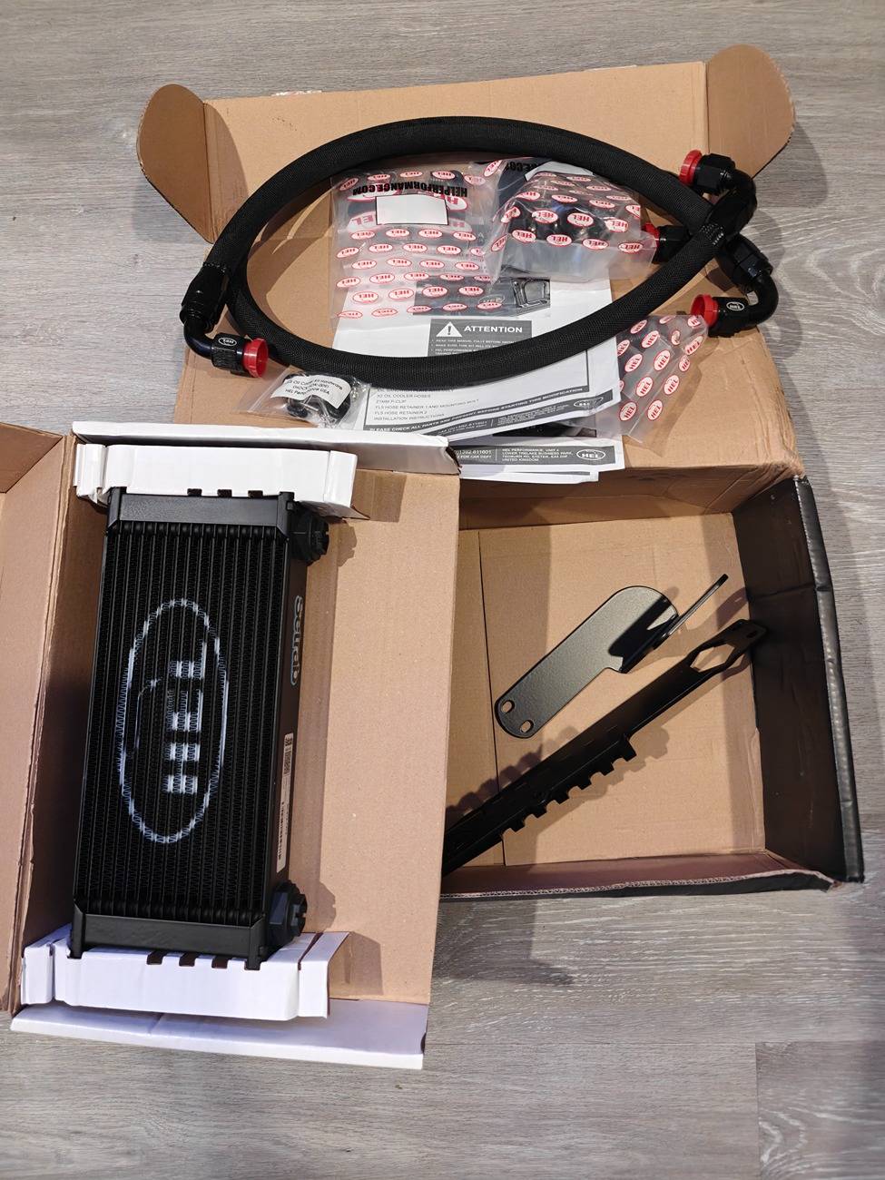 11th Gen Honda Civic HEL Oil Cooler - Brand New Never Used IMG20250511220200