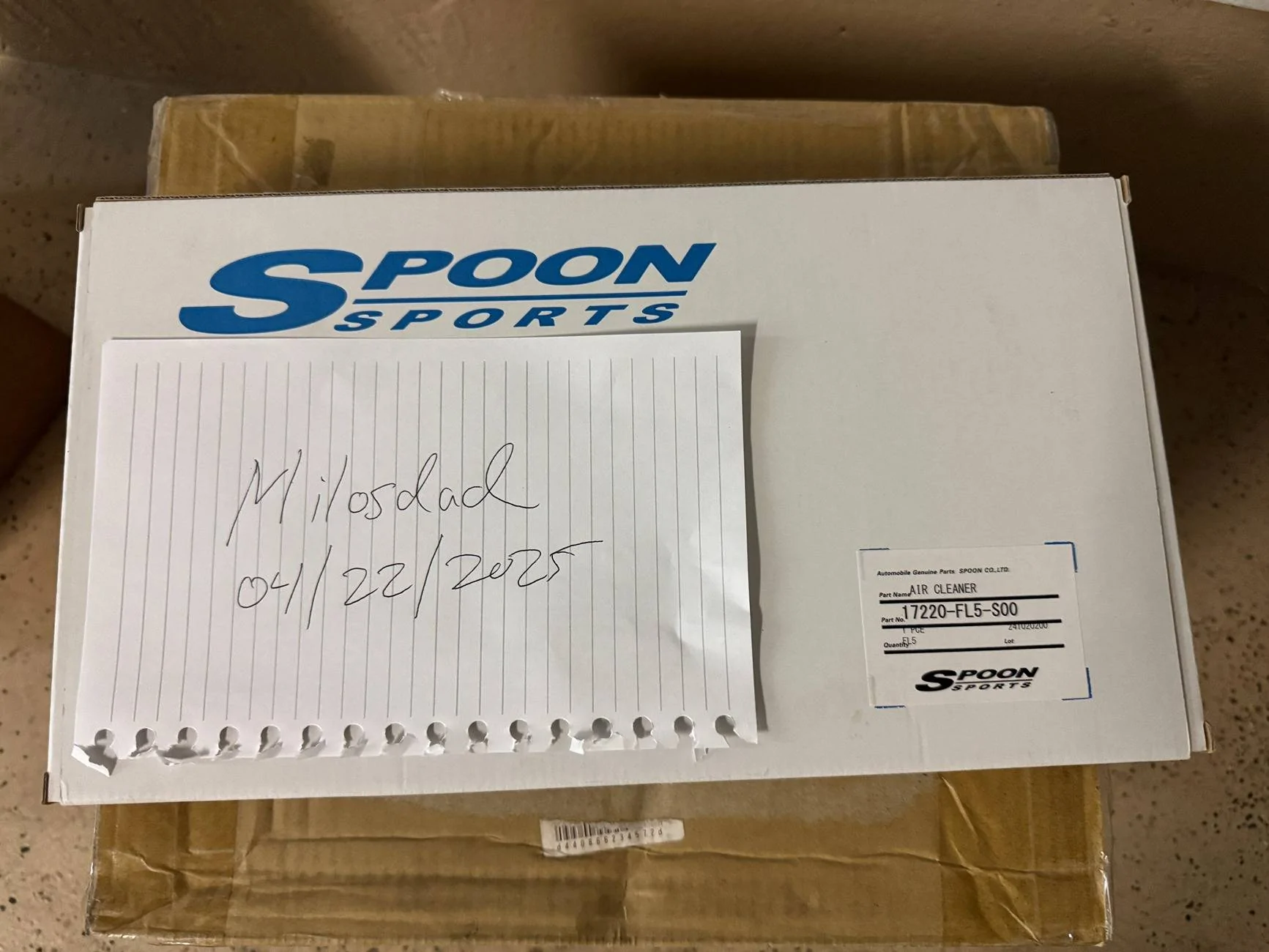 11th Gen Honda Civic FS: NIB Spoon Sports Air Cleaner IMG_0060