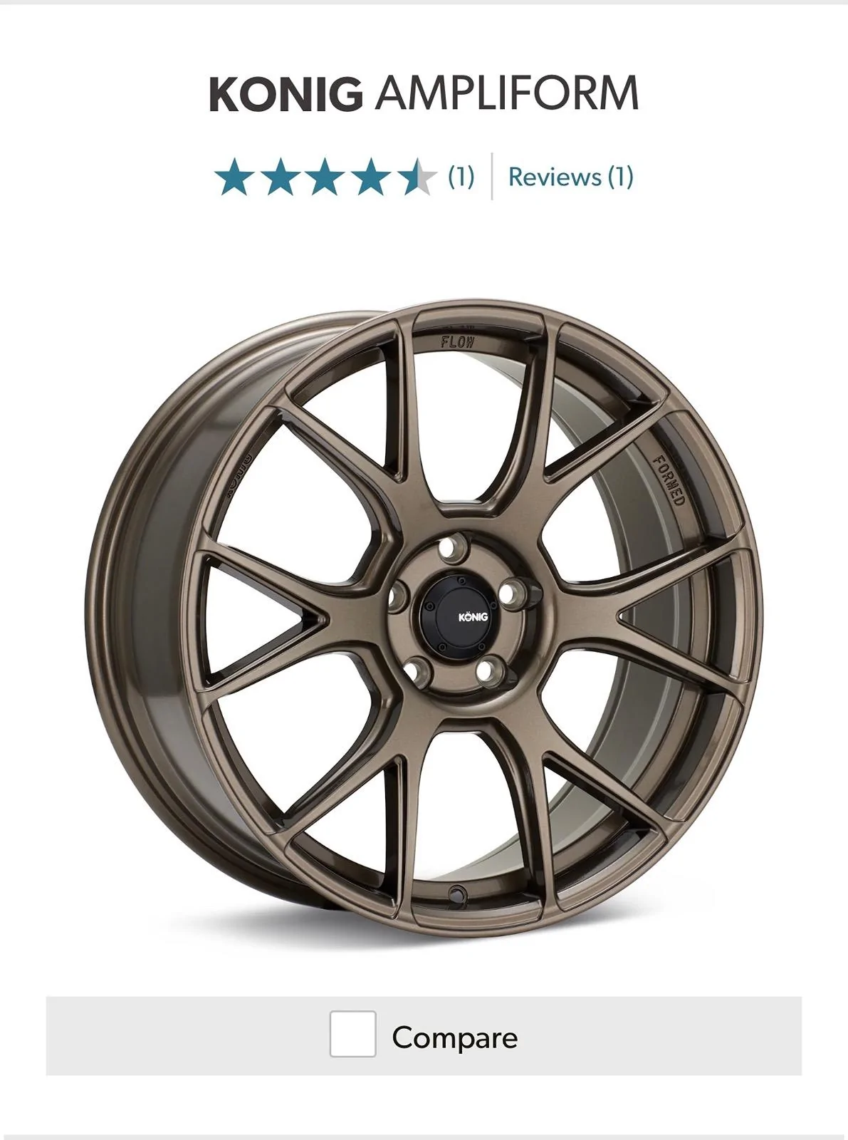 11th Gen Honda Civic Konig Ampliform Bronze 18x18.5 & Continental VikingContact 7 245/40R18 IMG_0098