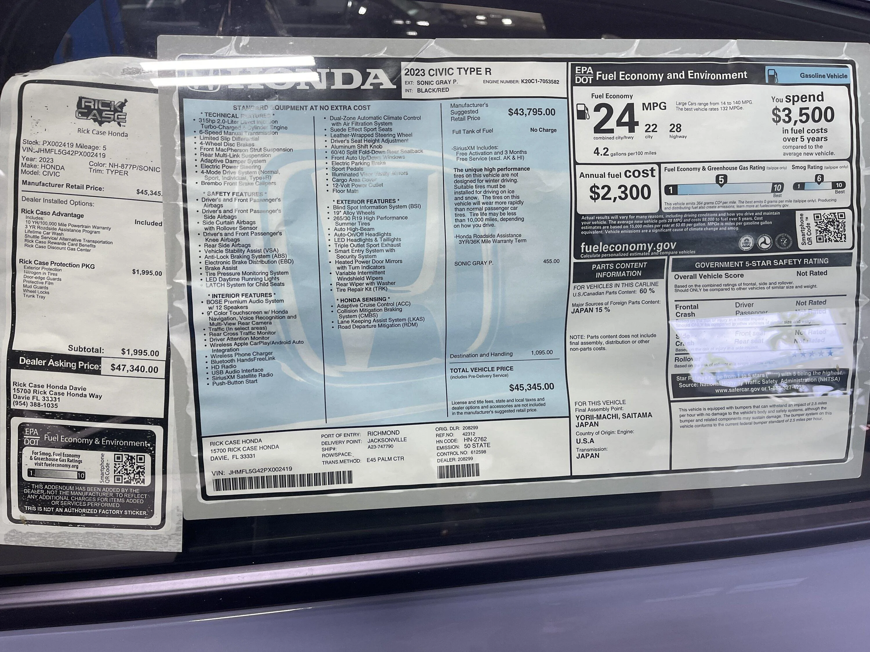 11th Gen Honda Civic 2023 Civic Type R Waitlist / Deposit / Reservations List - Check in here! IMG_0102