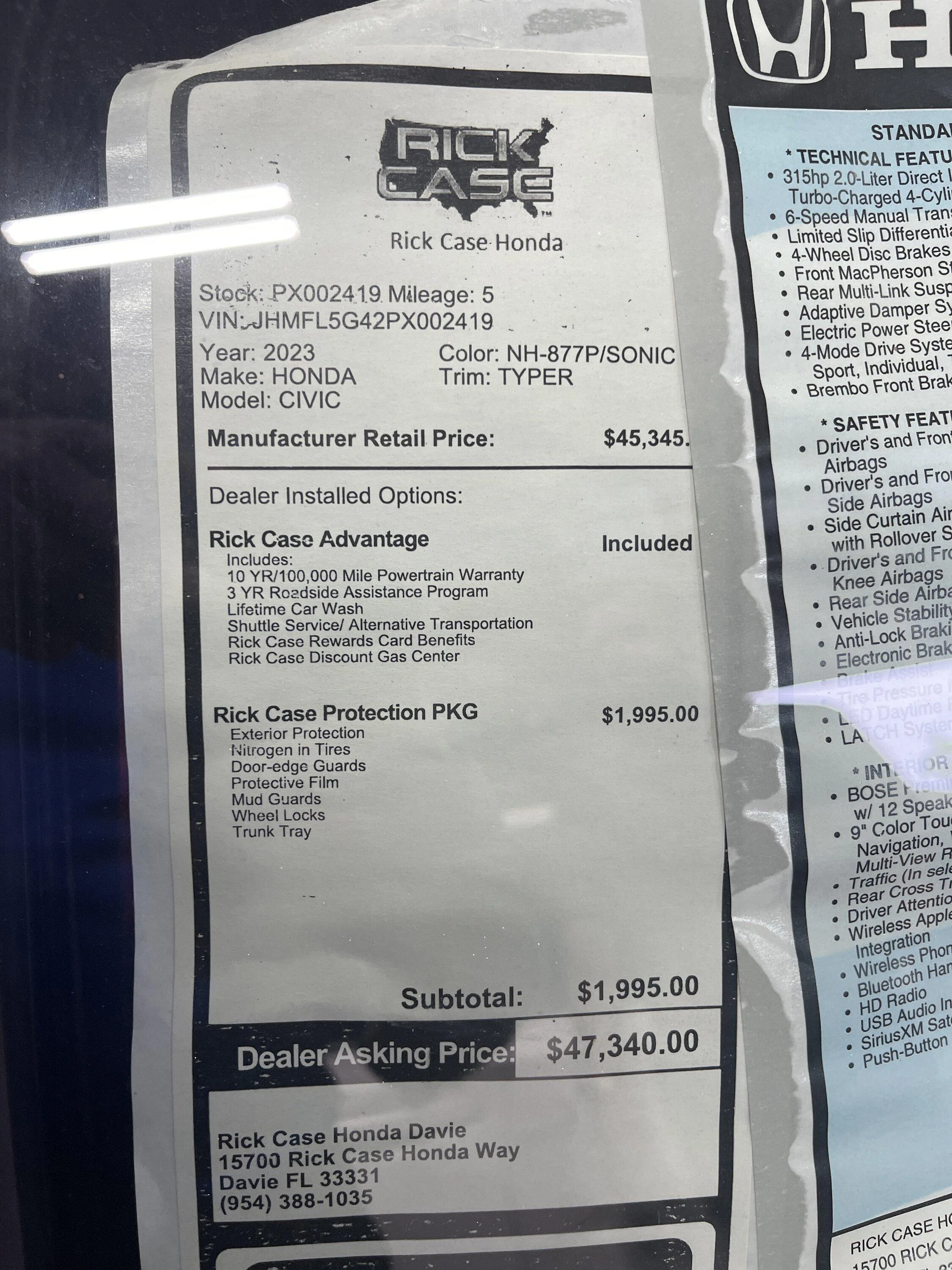 11th Gen Honda Civic 2023 Civic Type R Waitlist / Deposit / Reservations List - Check in here! IMG_0105